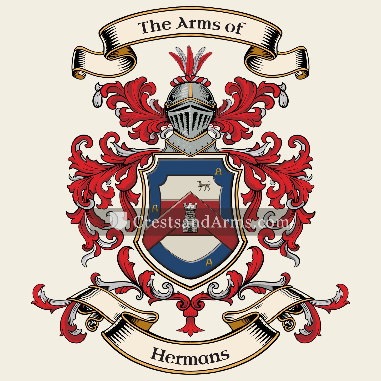 The Hermans coat of arms
