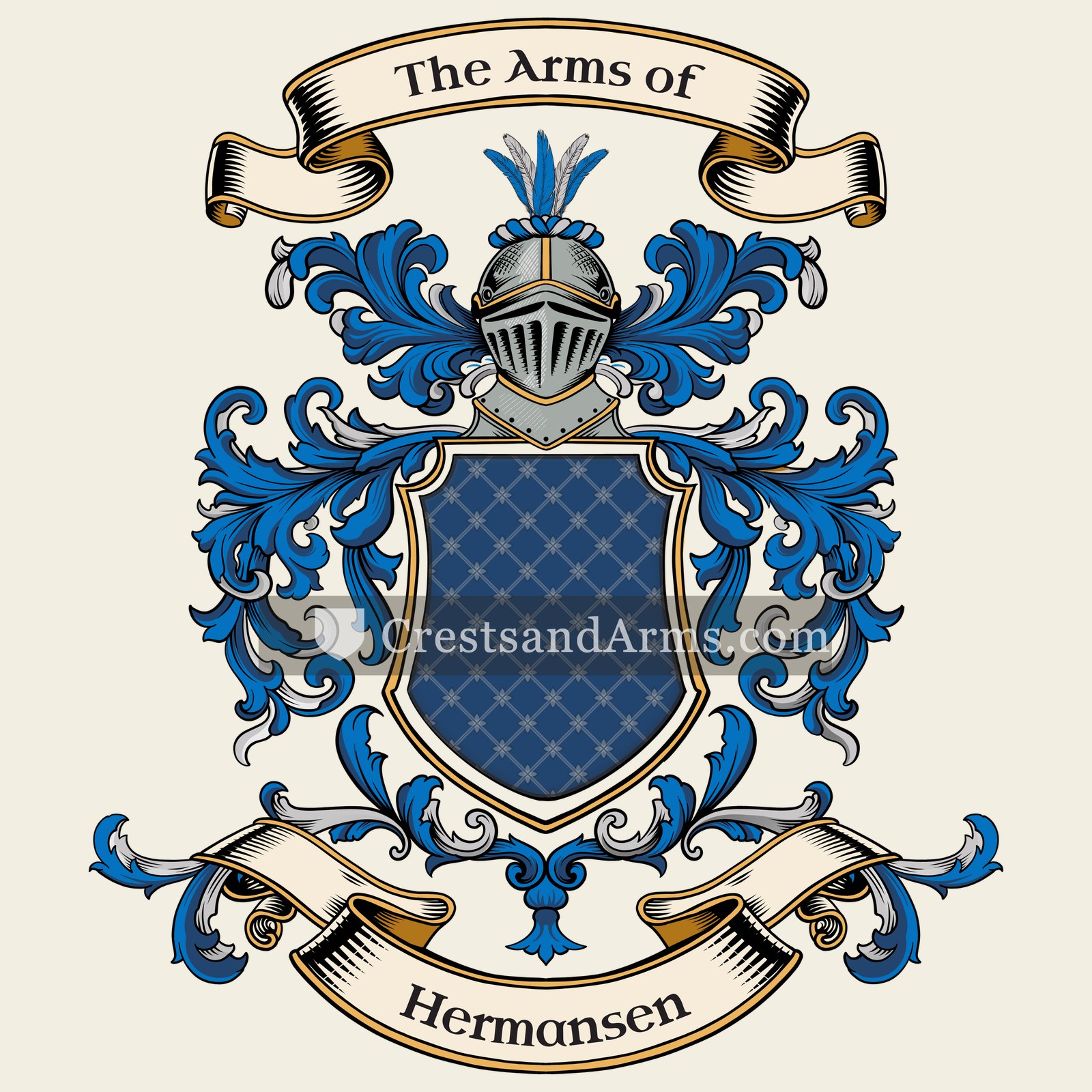 The Hermansen coat of arms