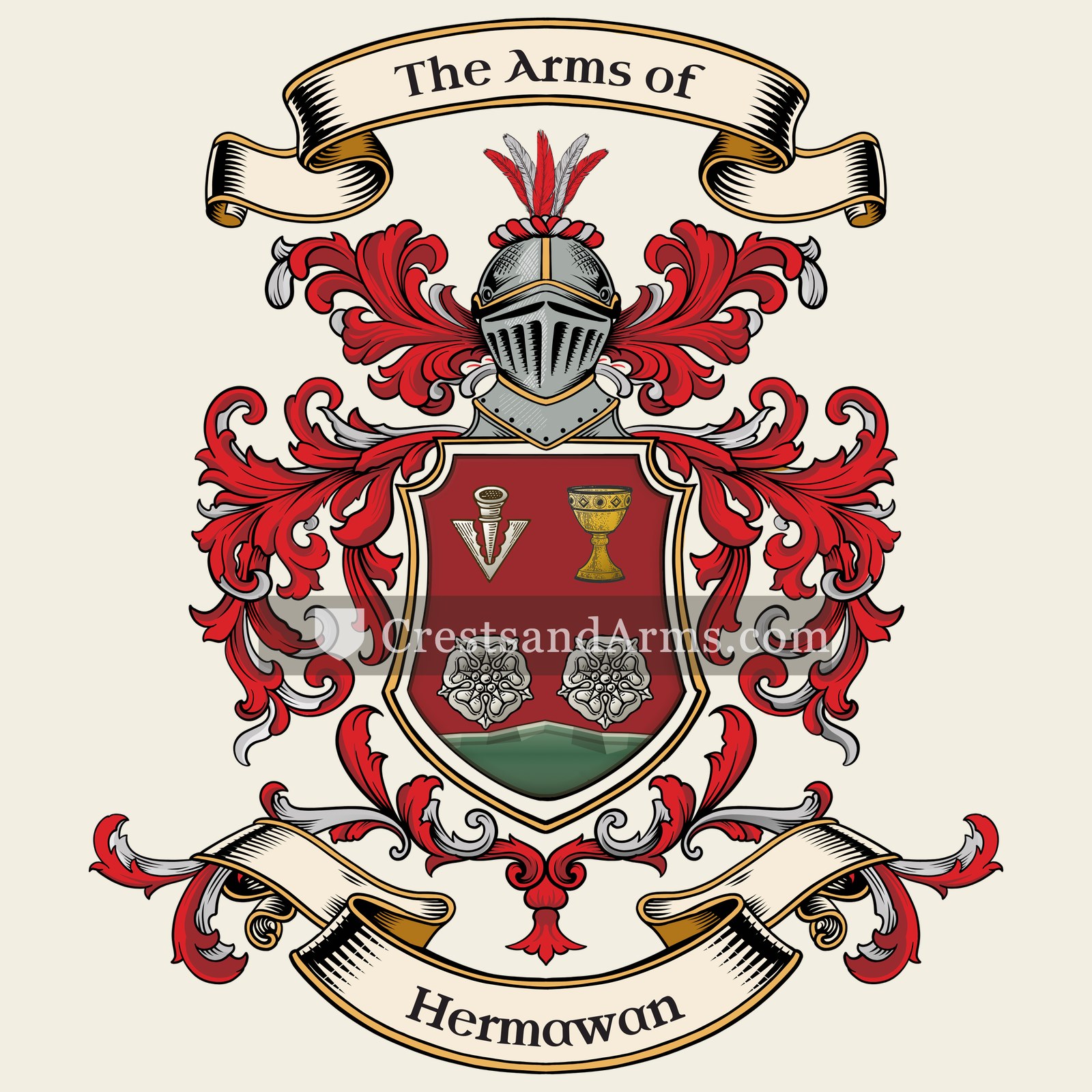 The Hermawan coat of arms