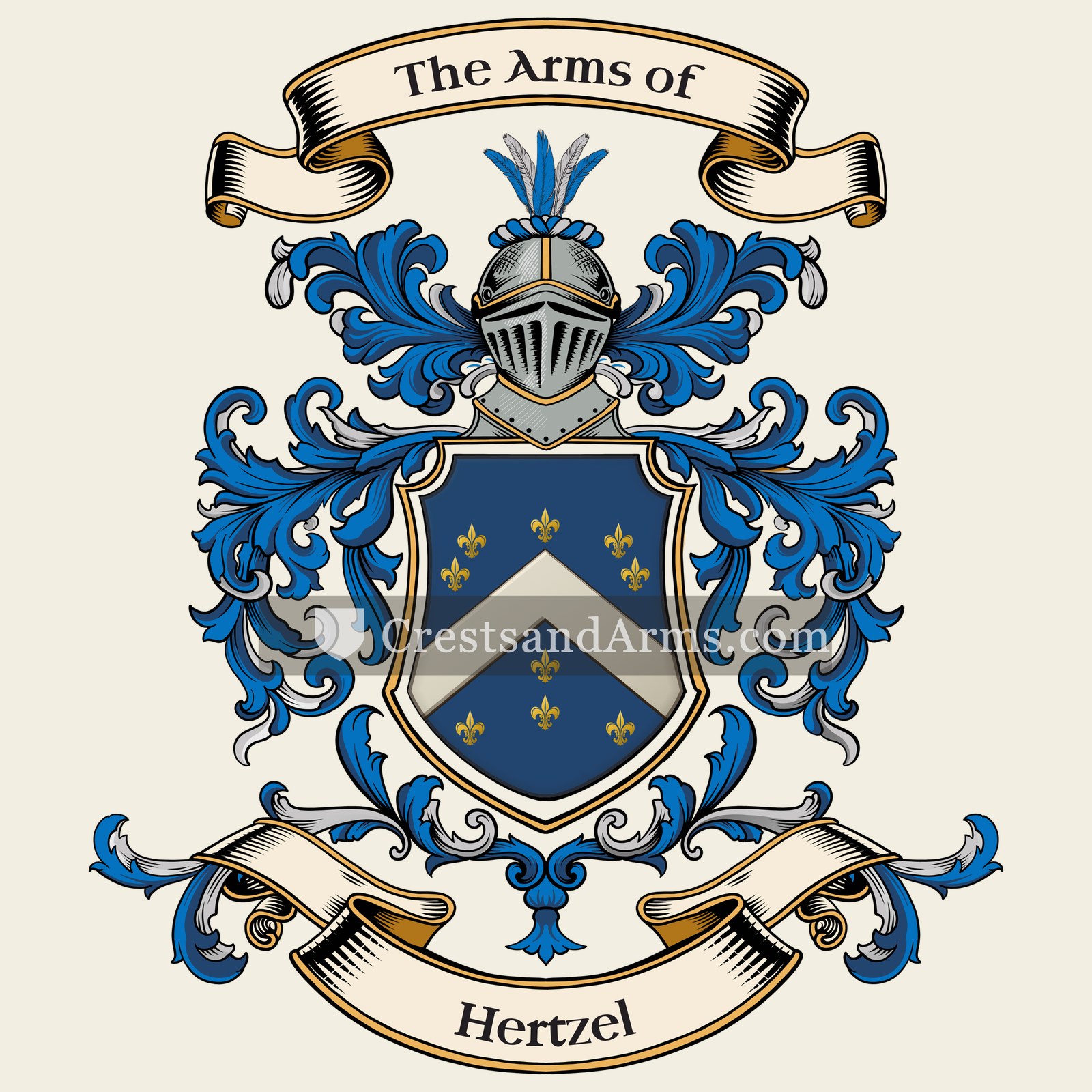 The Hertzel coat of arms