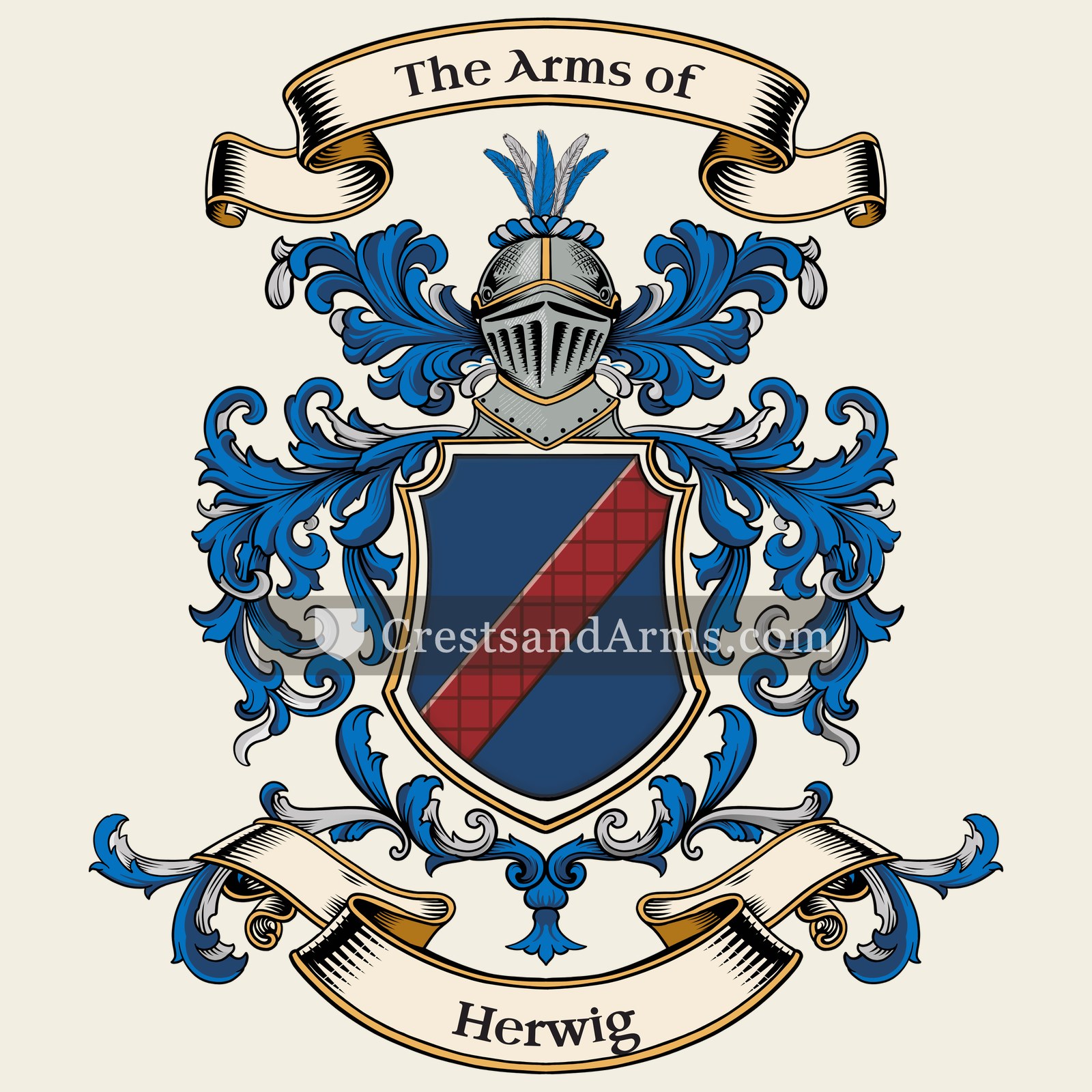 The Herwig coat of arms