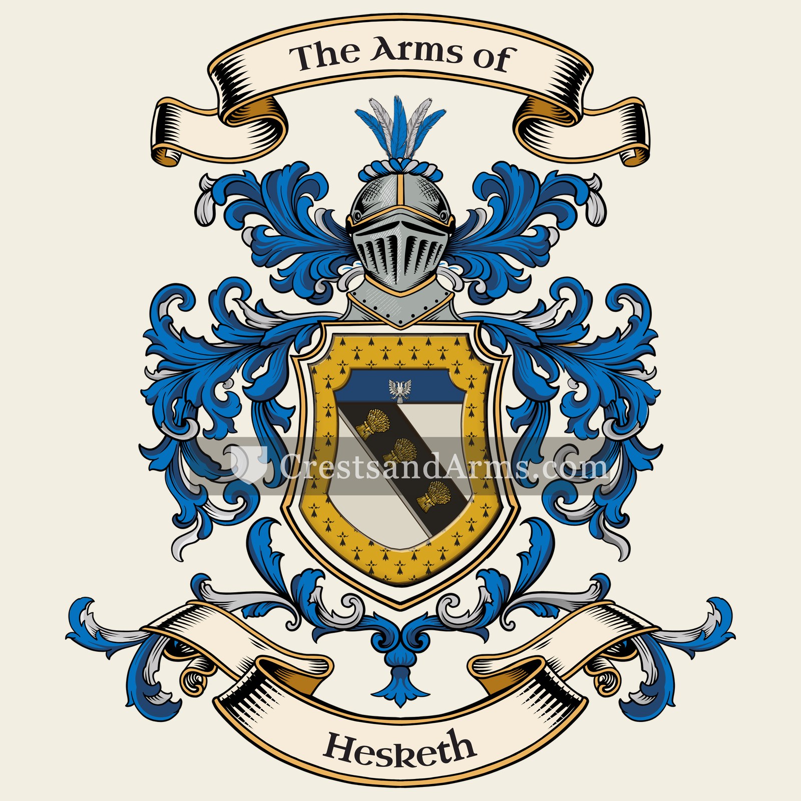 The Hesketh coat of arms