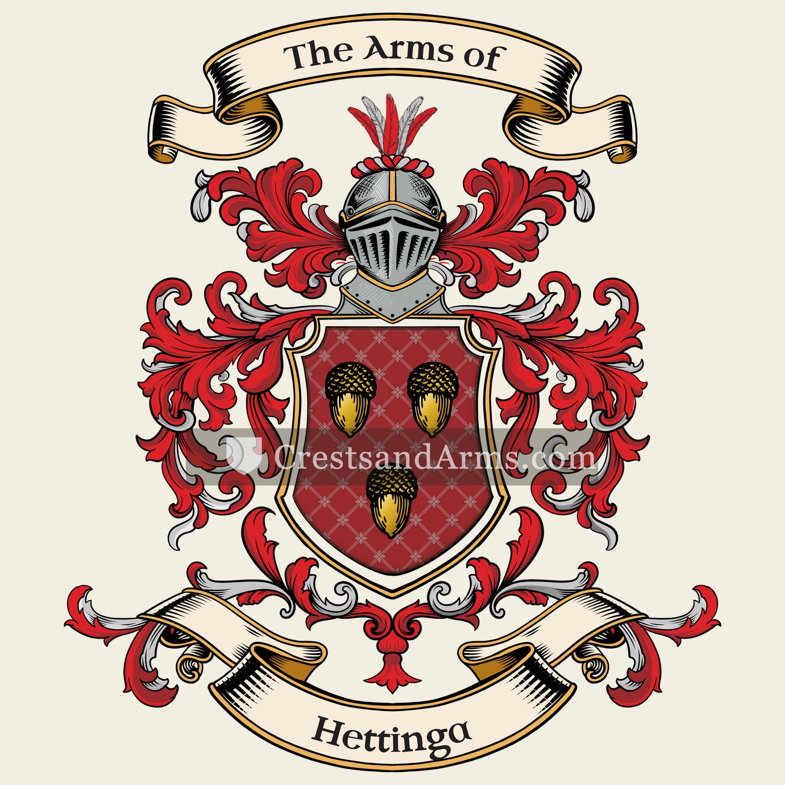 The Hettinga coat of arms