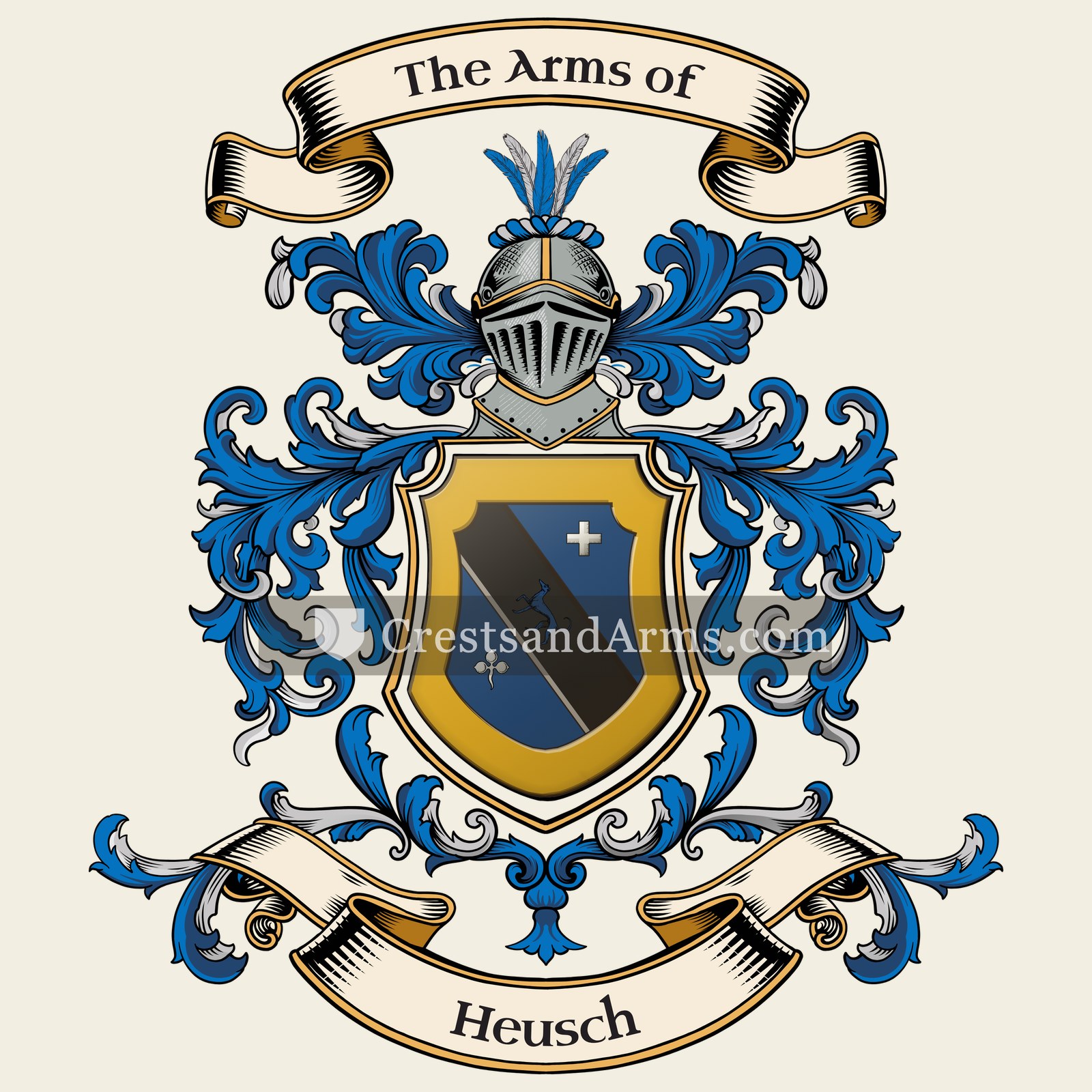 The Heusch coat of arms