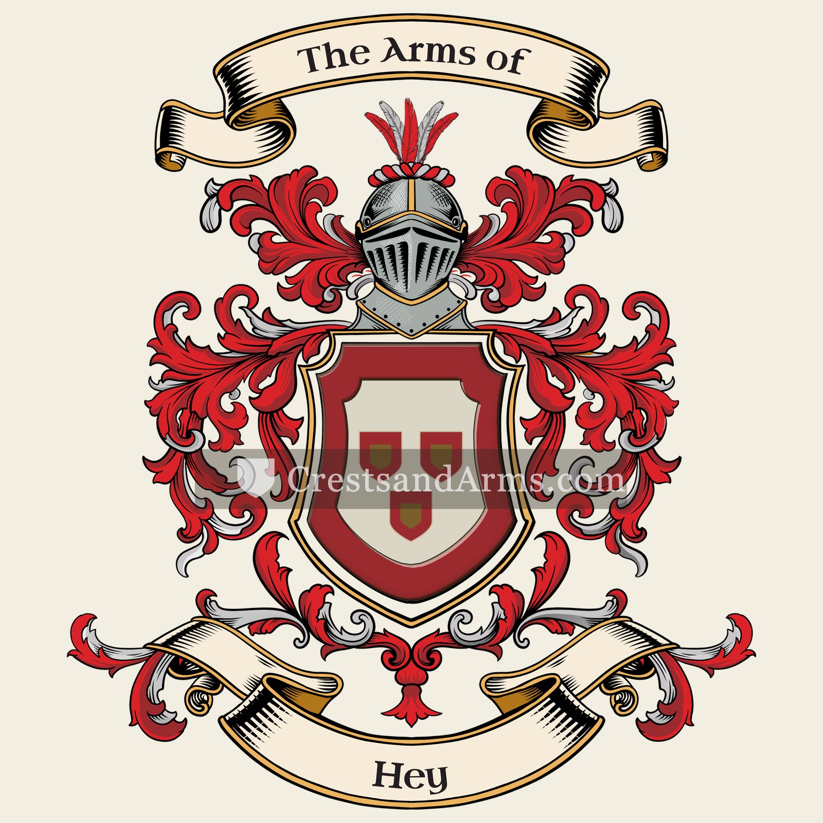 The Hey coat of arms