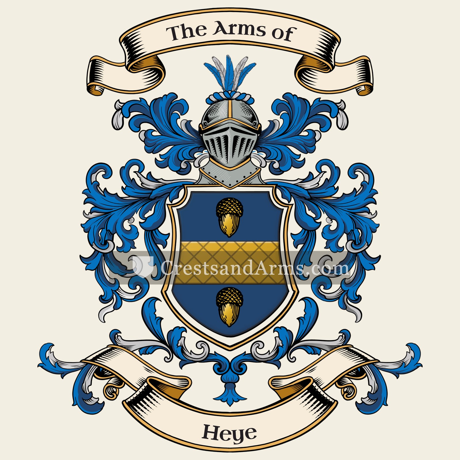 The Heye coat of arms