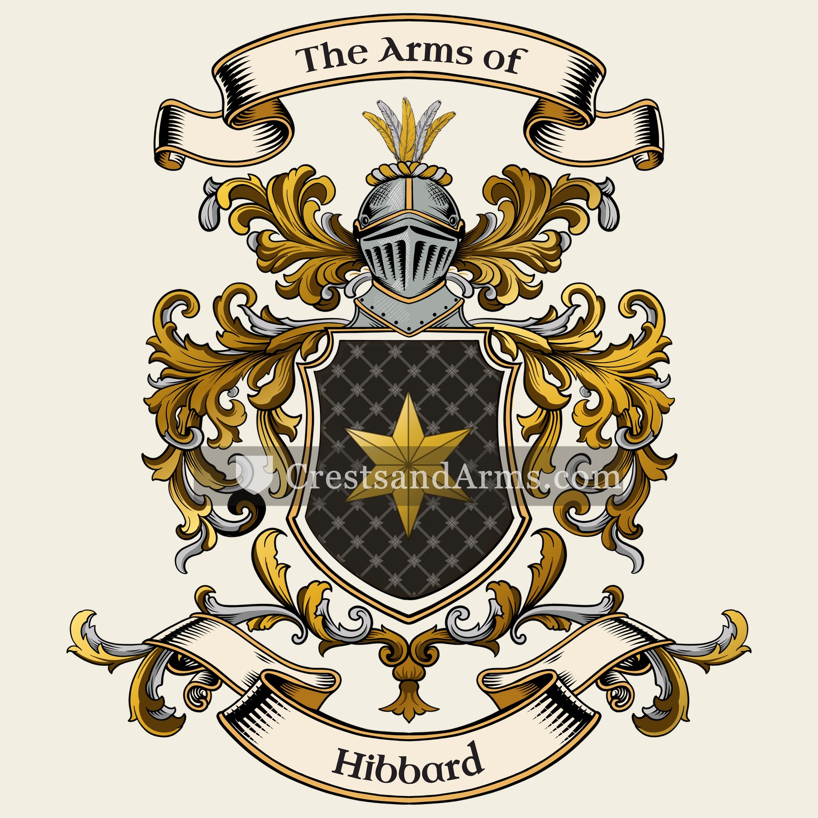 The Hibbard coat of arms