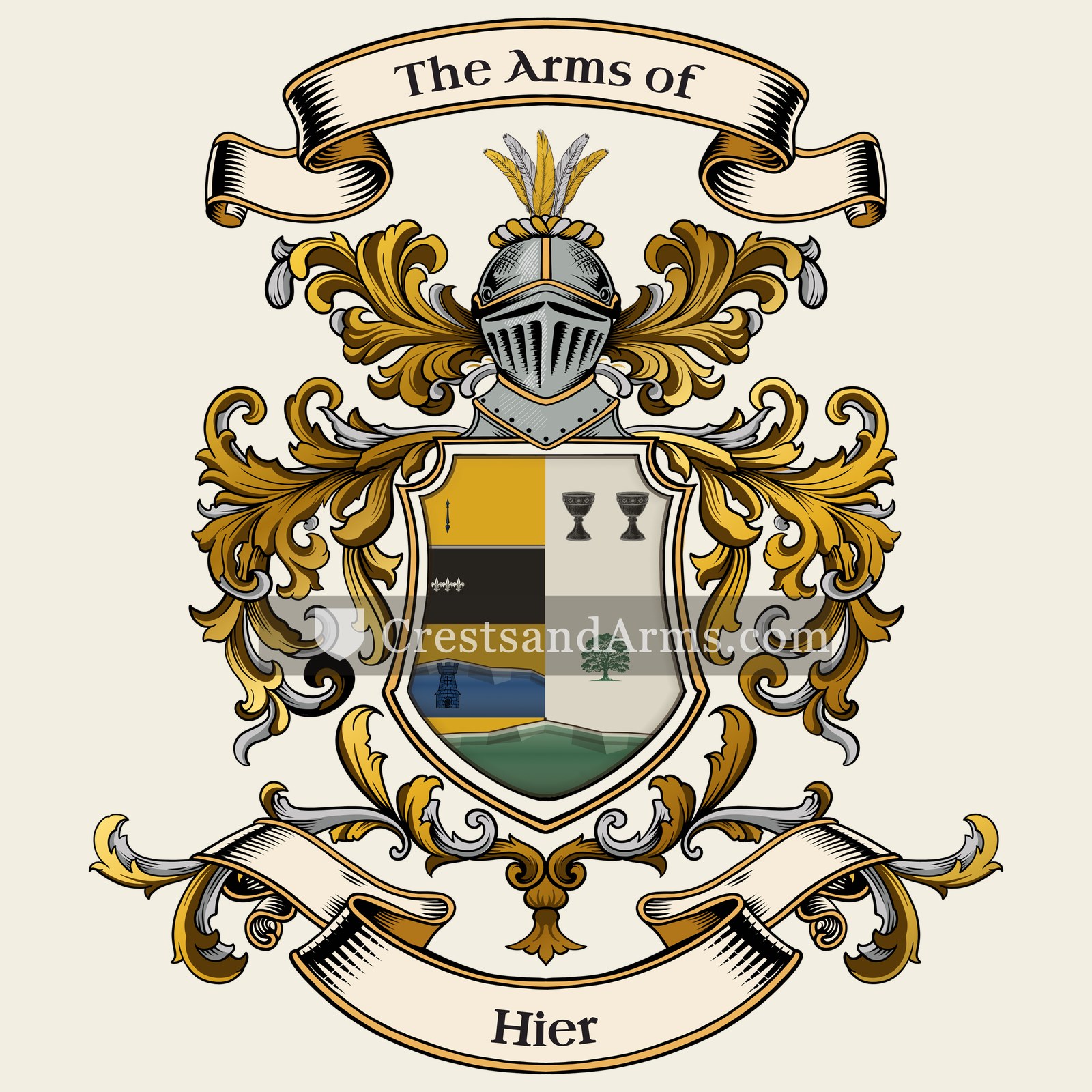 The arms