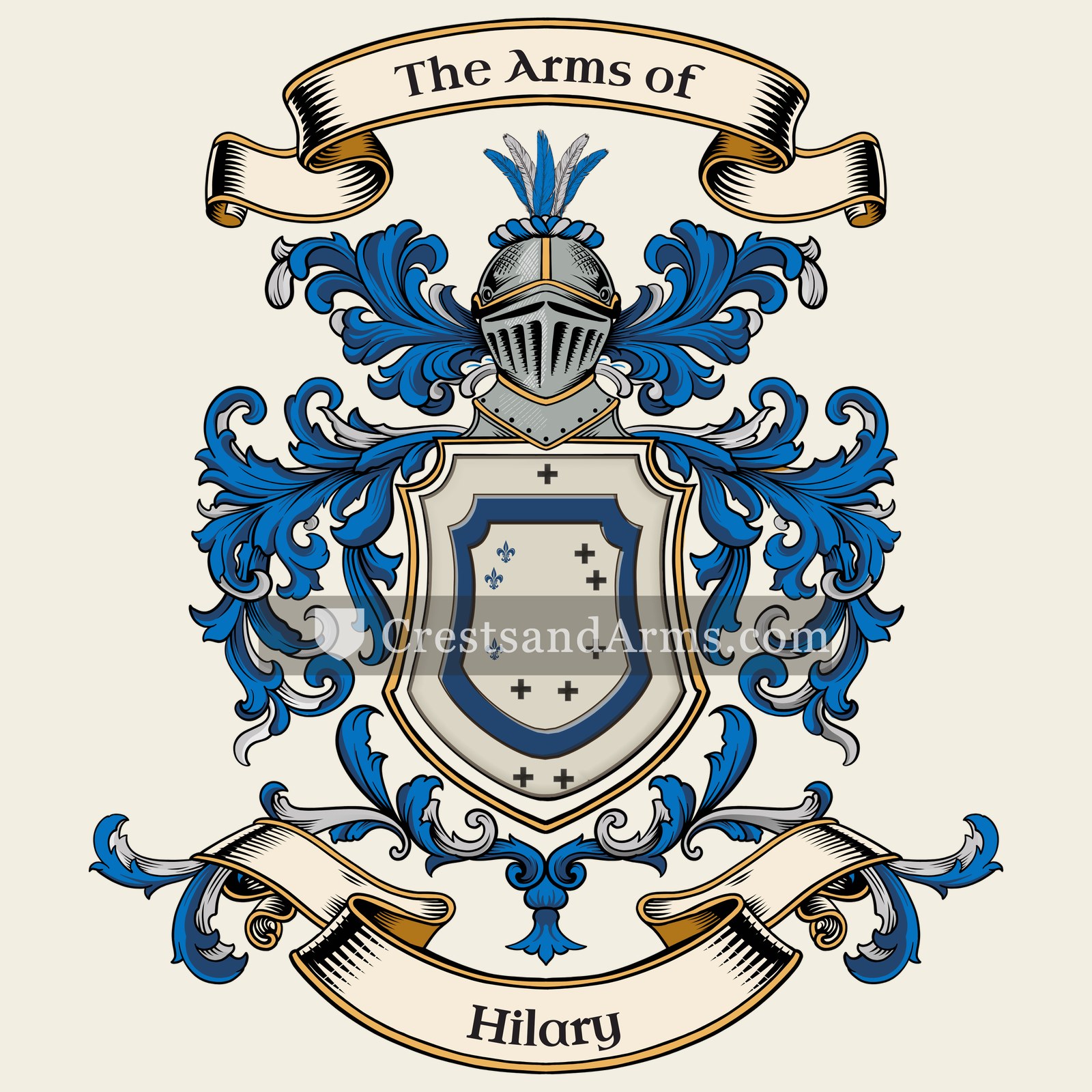 The Hilary coat of arms
