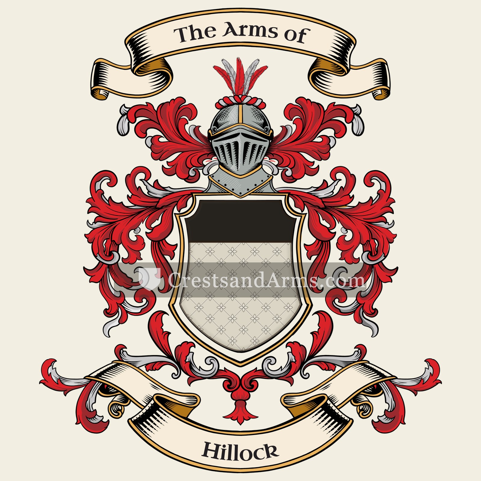 The Hillock coat of arms