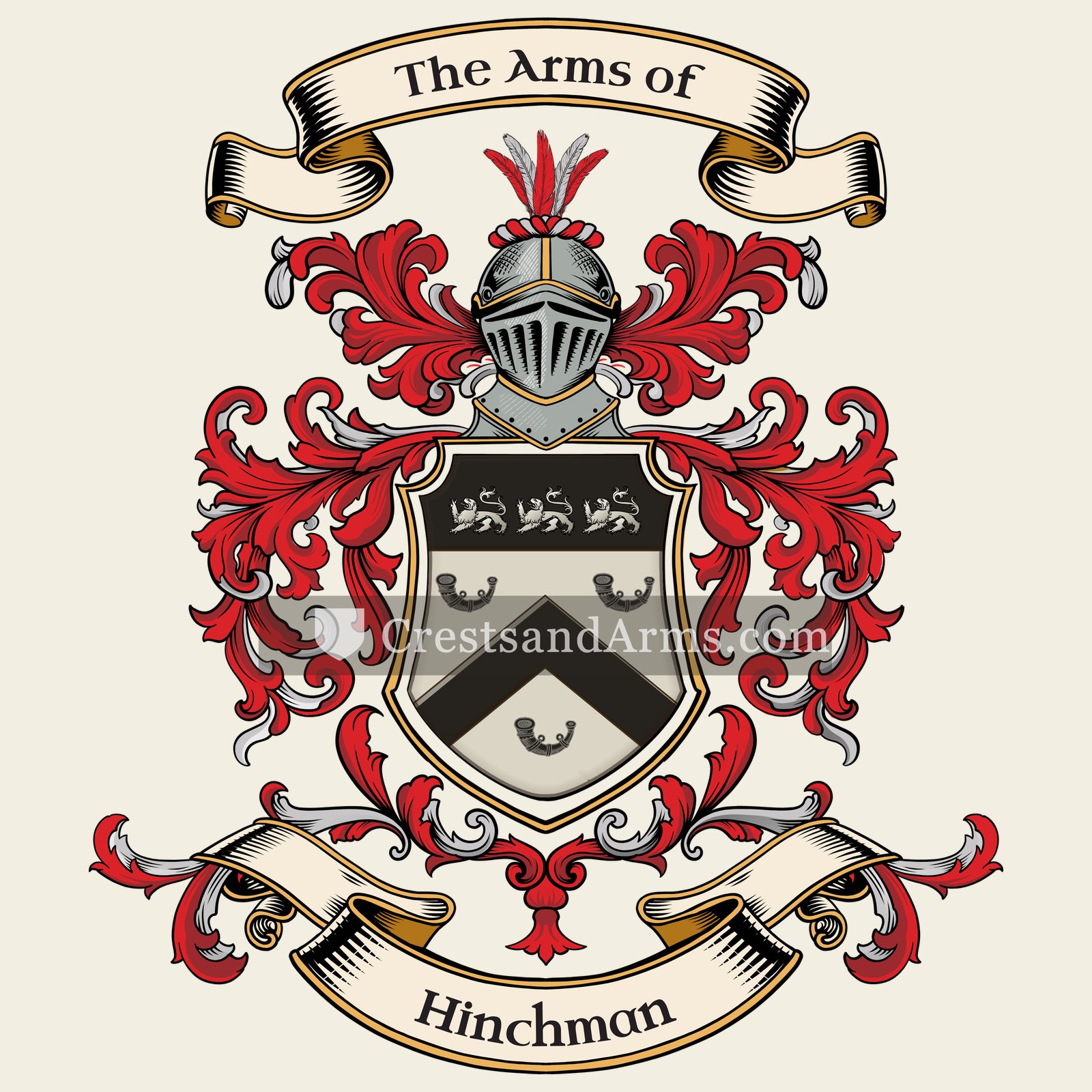 The Hinchman coat of arms