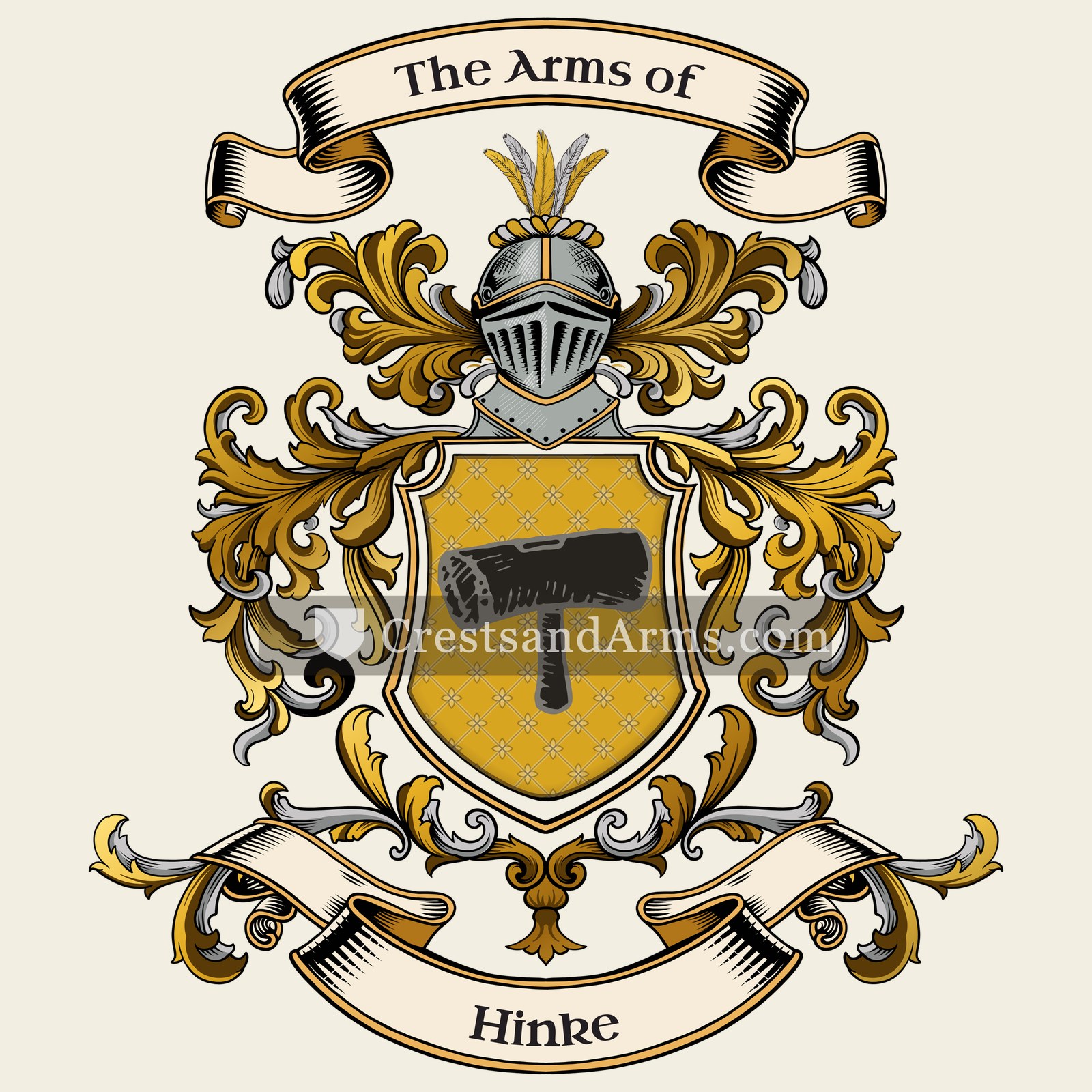 The Hinke coat of arms