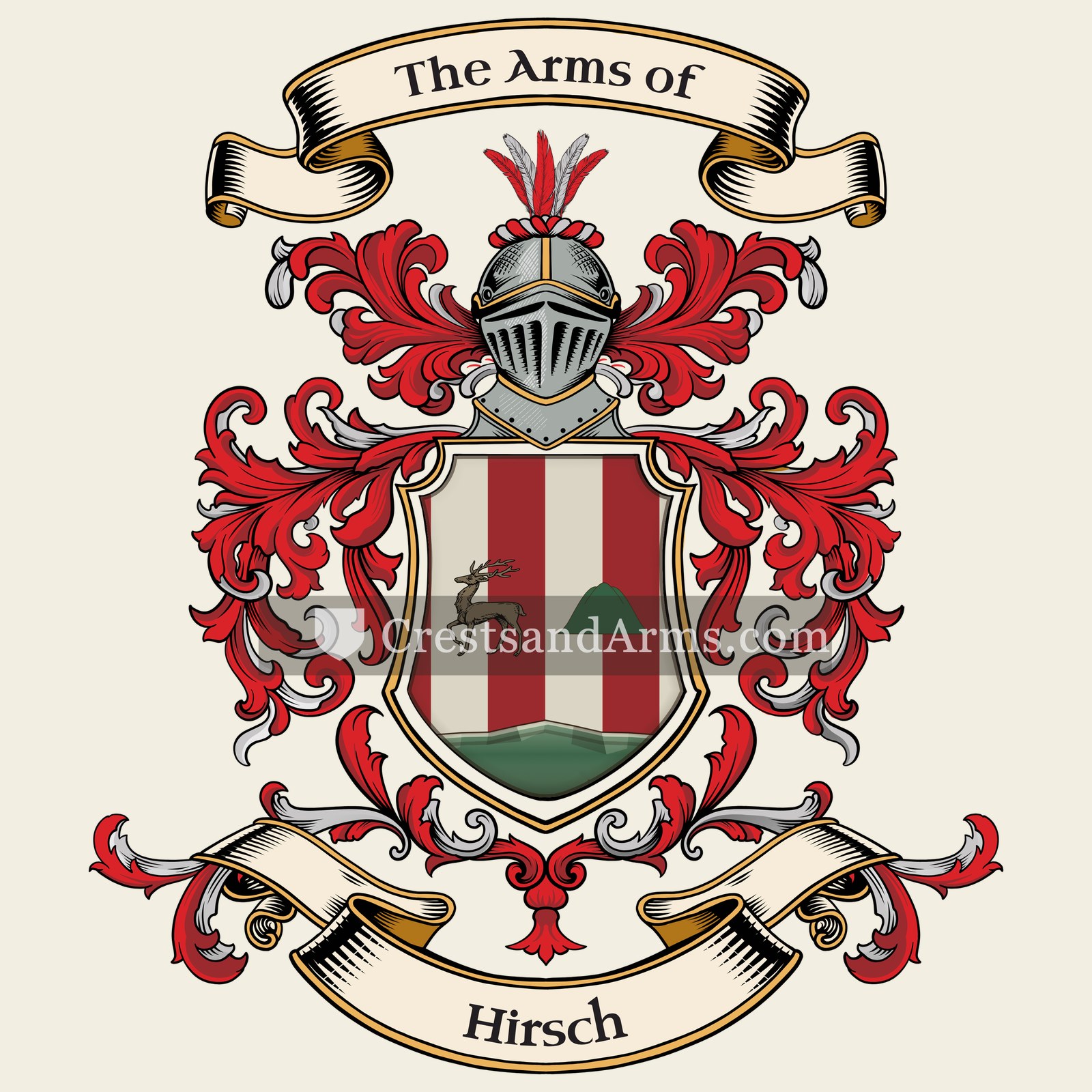 The Hirsch coat of arms