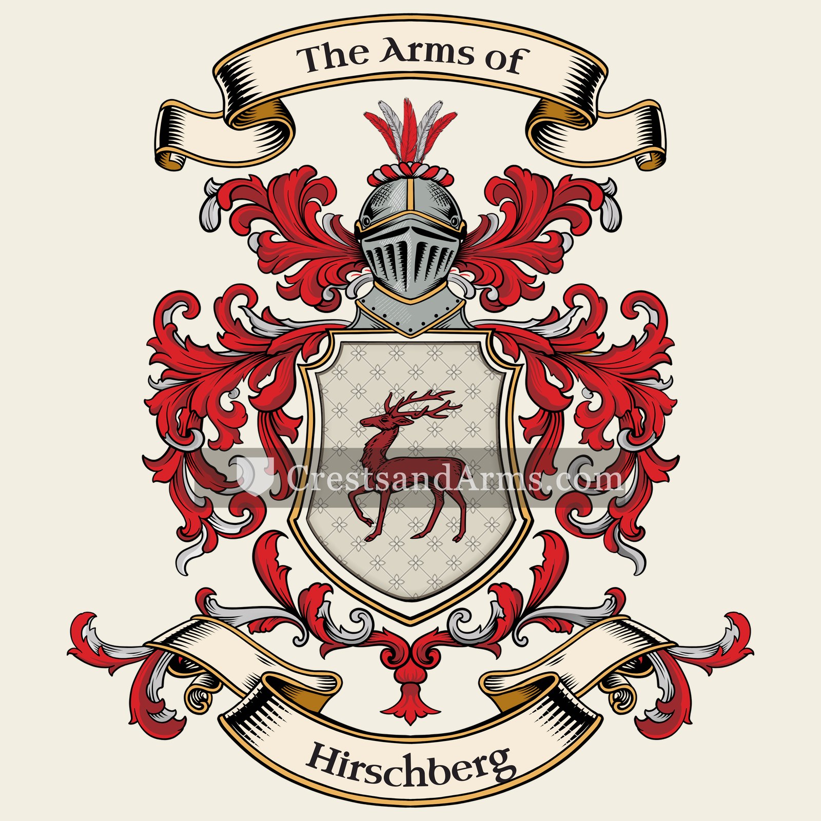 The Hirschberg coat of arms