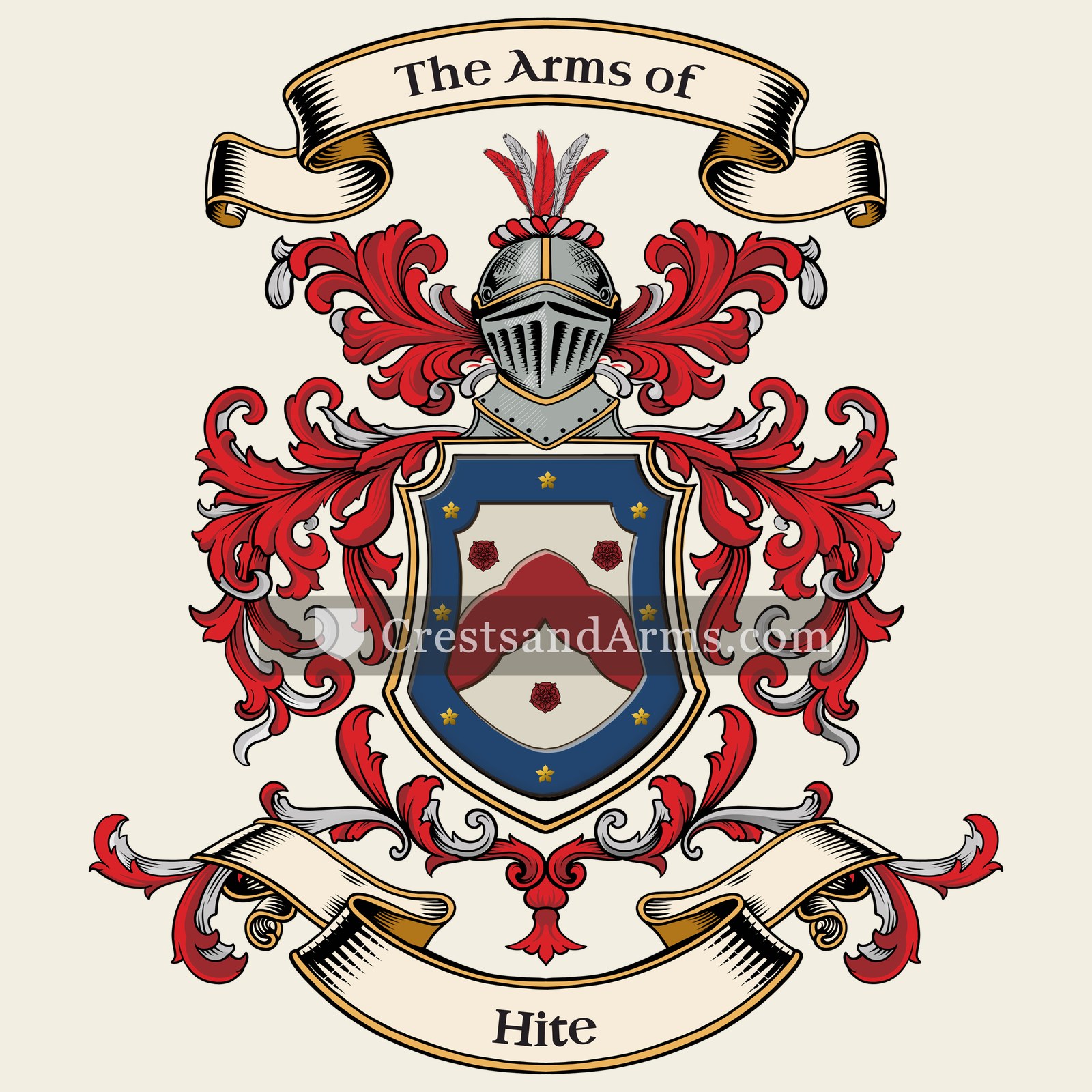 The Hite coat of arms
