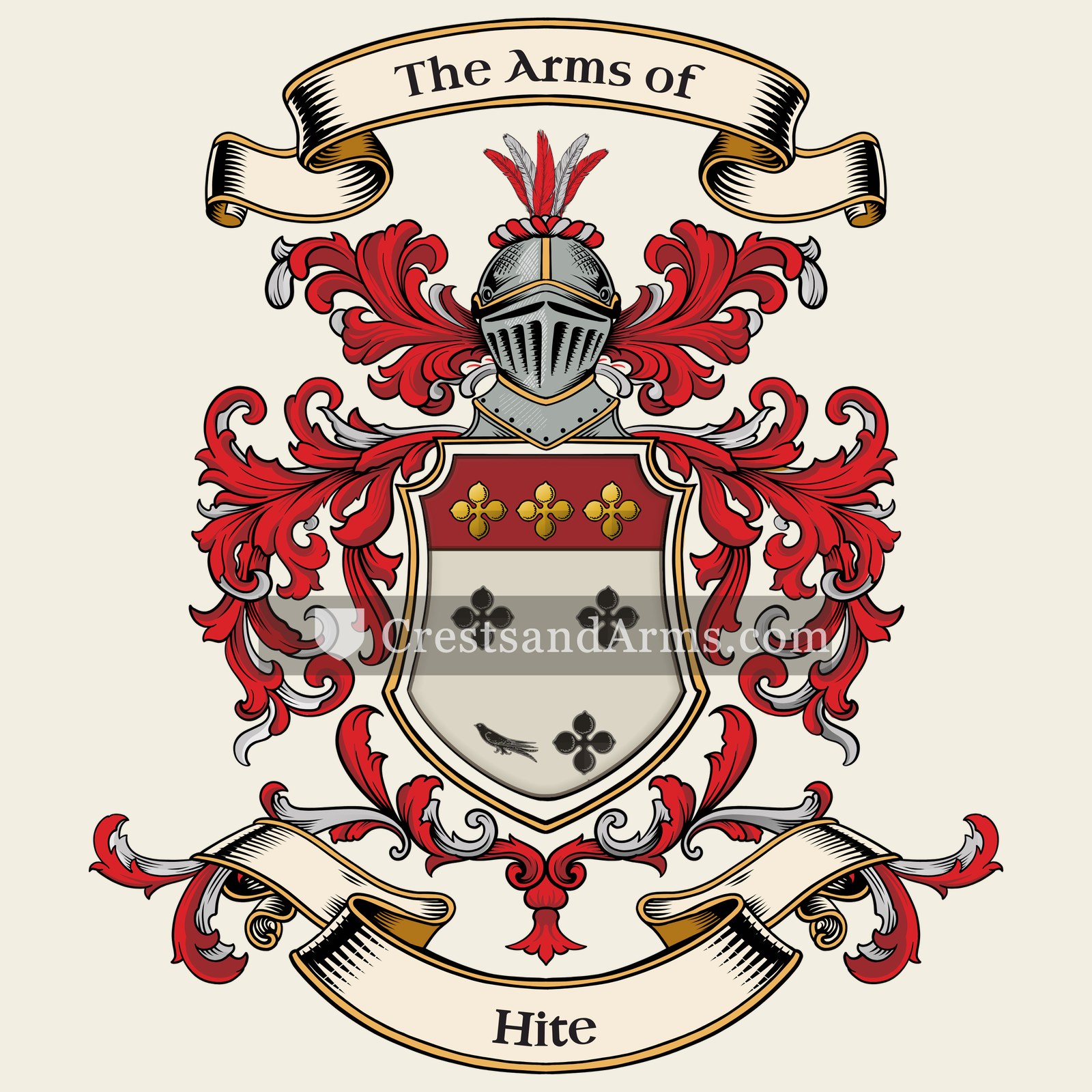 The Hite coat of arms