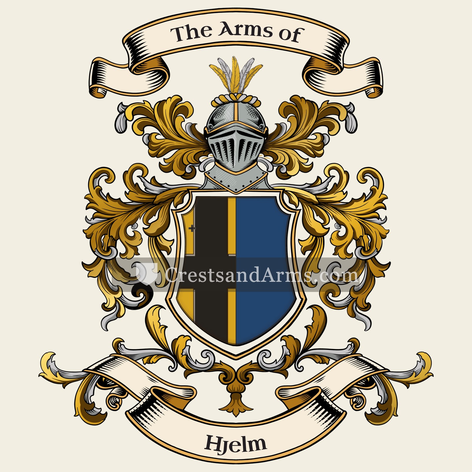 The Hjelm coat of arms