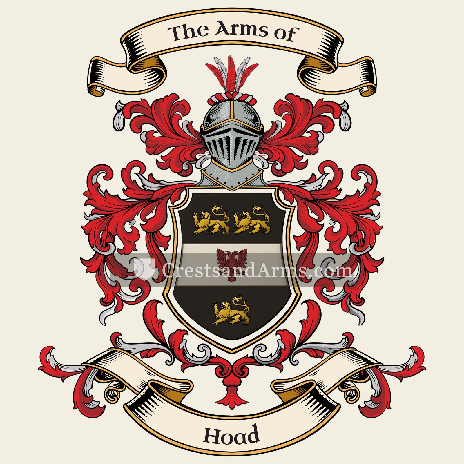 The Hoad coat of arms