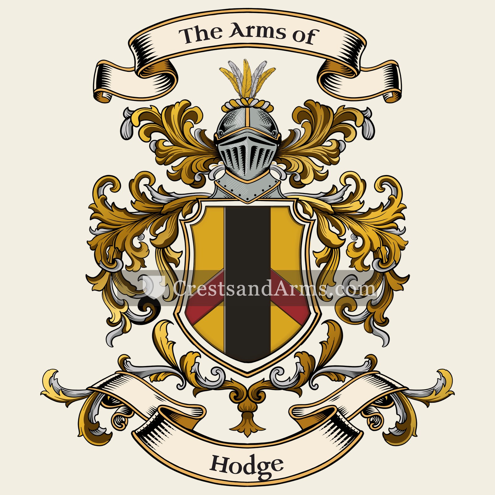 The Hodge coat of arms
