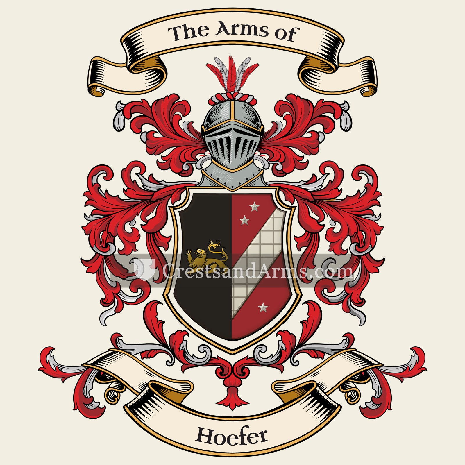 The Hoefer coat of arms