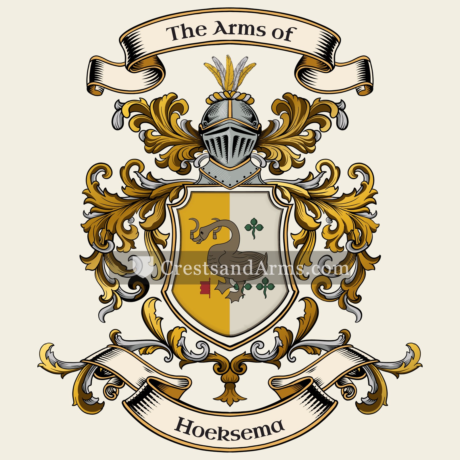 The Hoeksema coat of arms