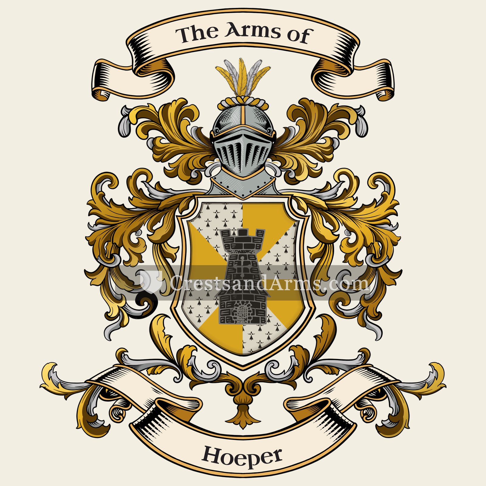 The Hoeper coat of arms