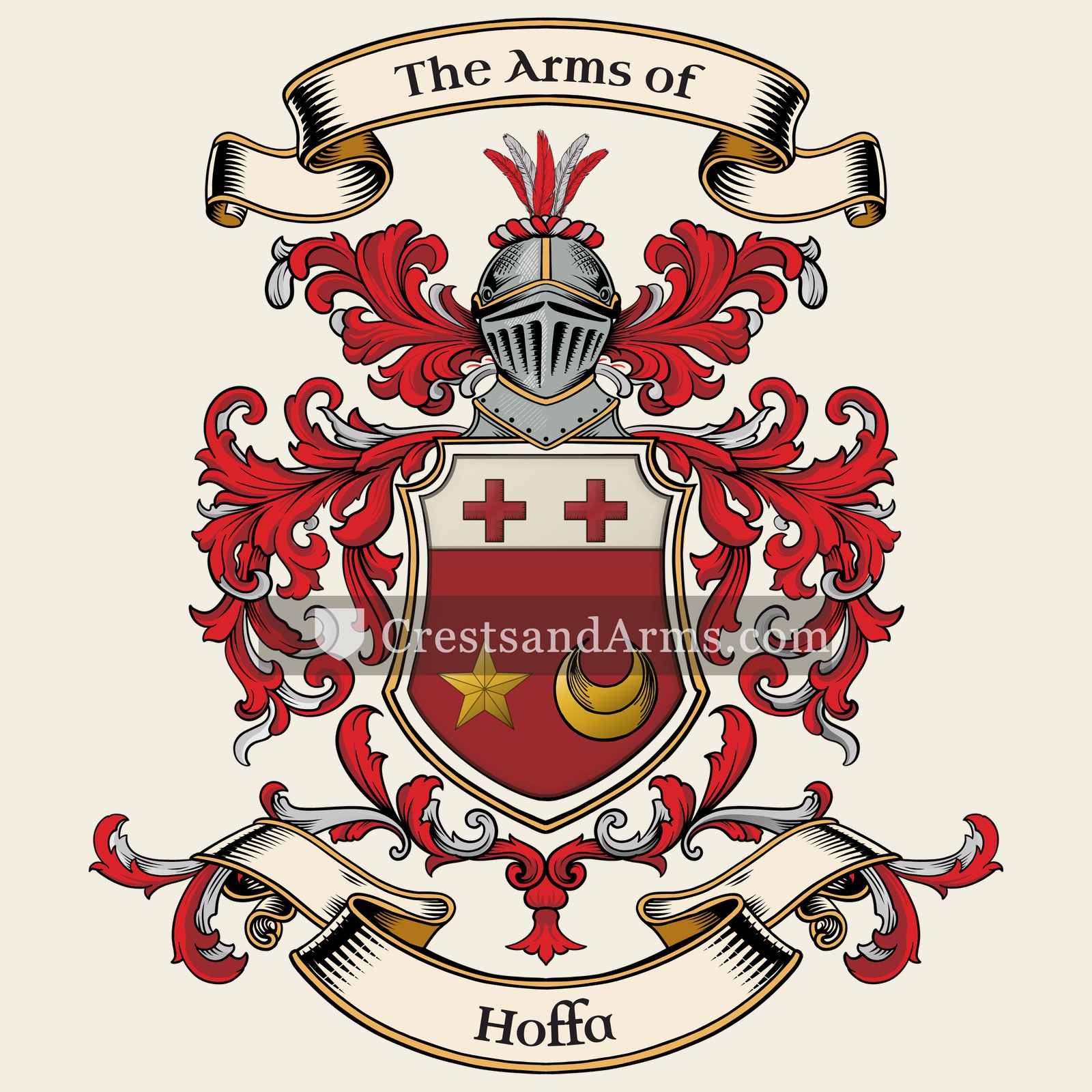 The Hoffa coat of arms