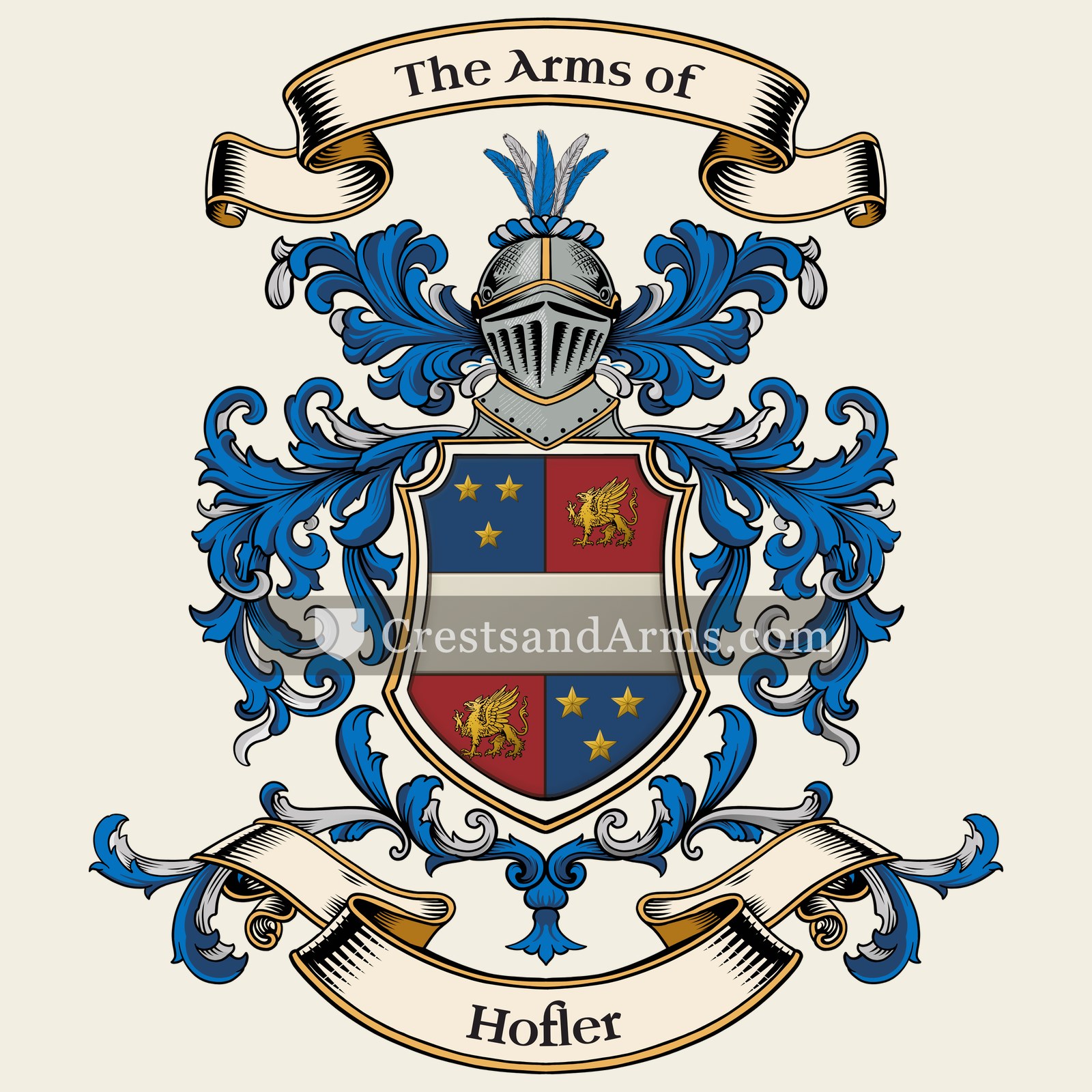 The Hofler coat of arms