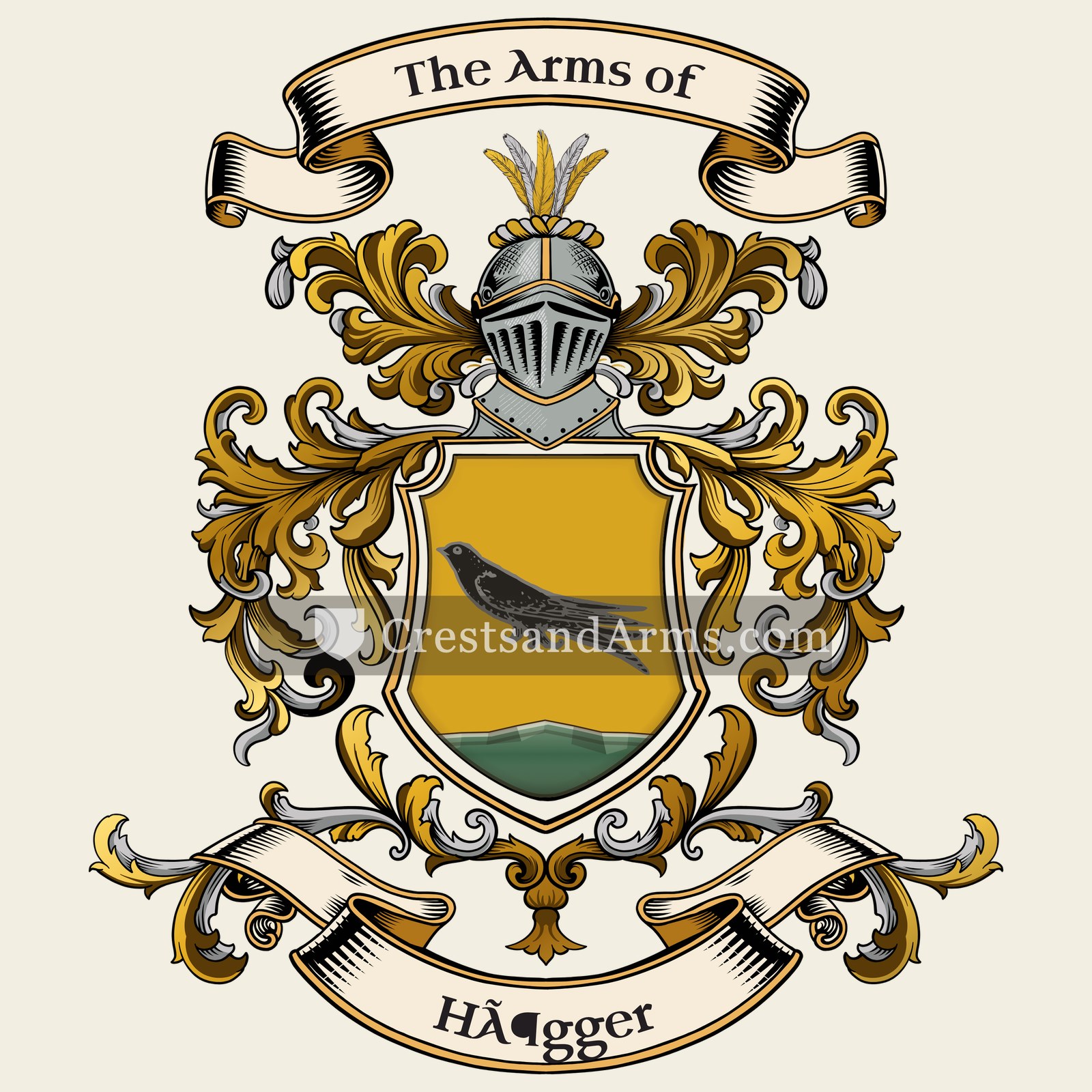The Högger coat of arms