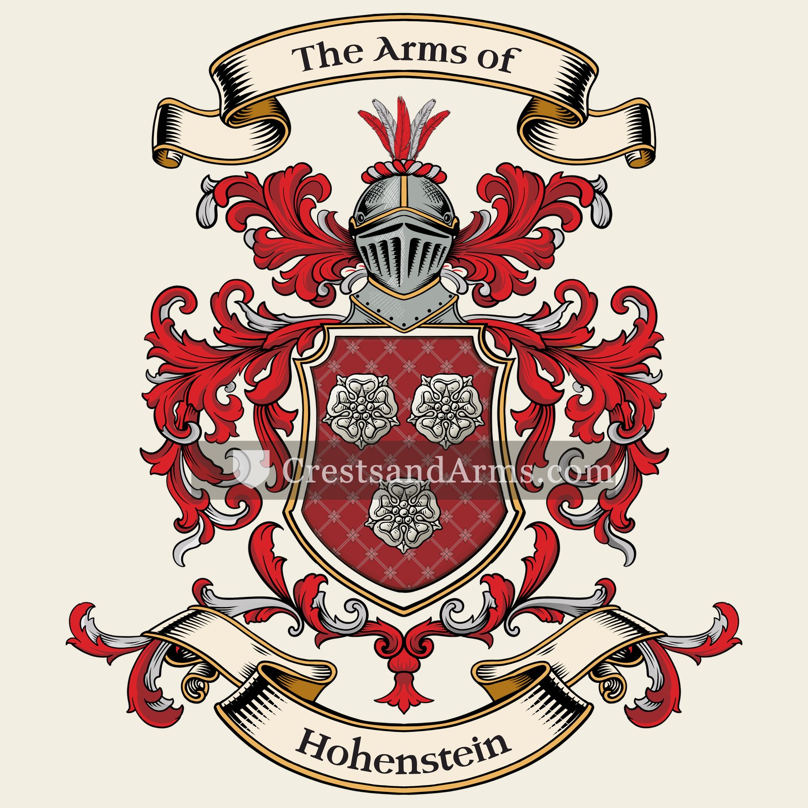 The Hohenstein coat of arms