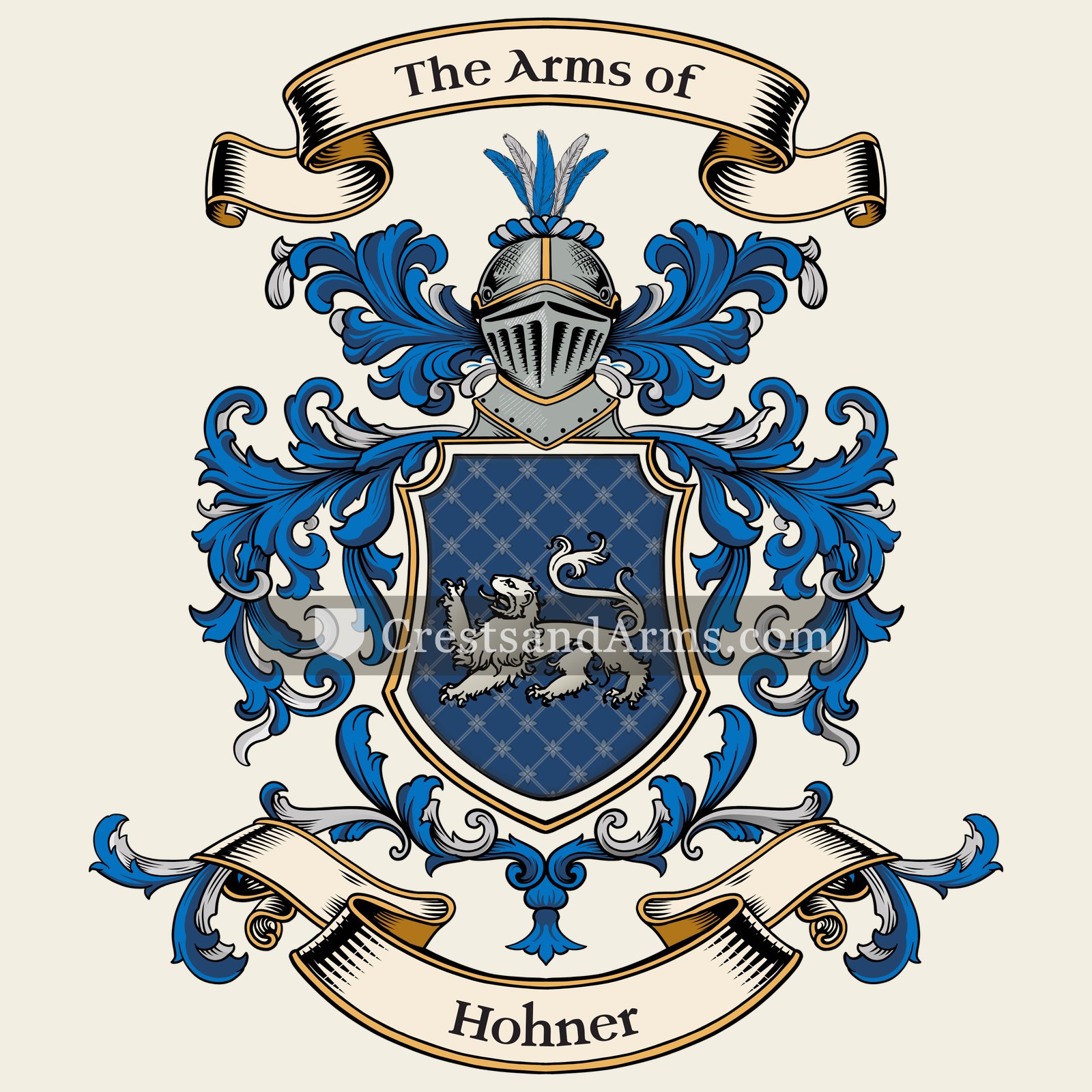 The Hohner coat of arms