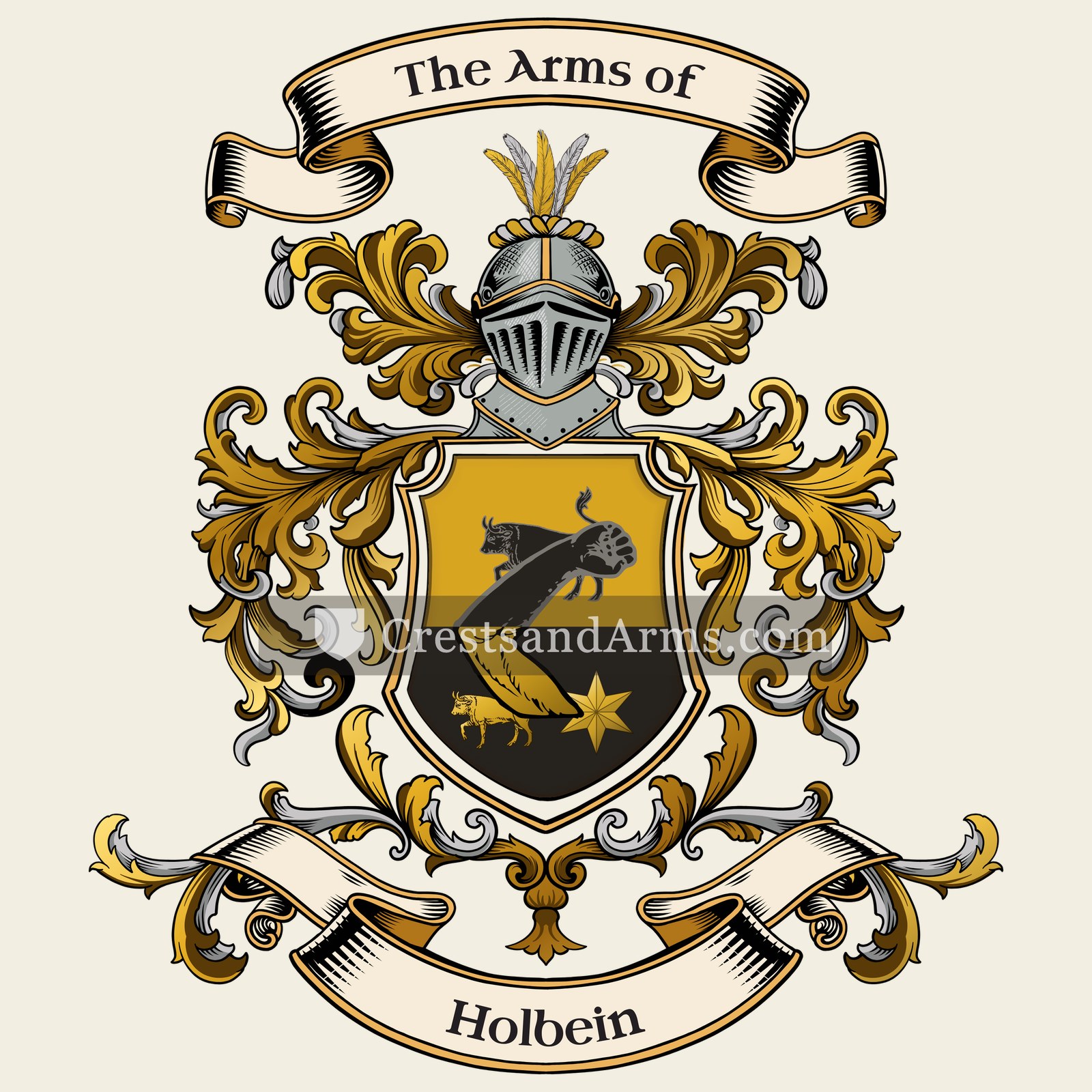 The Holbein coat of arms