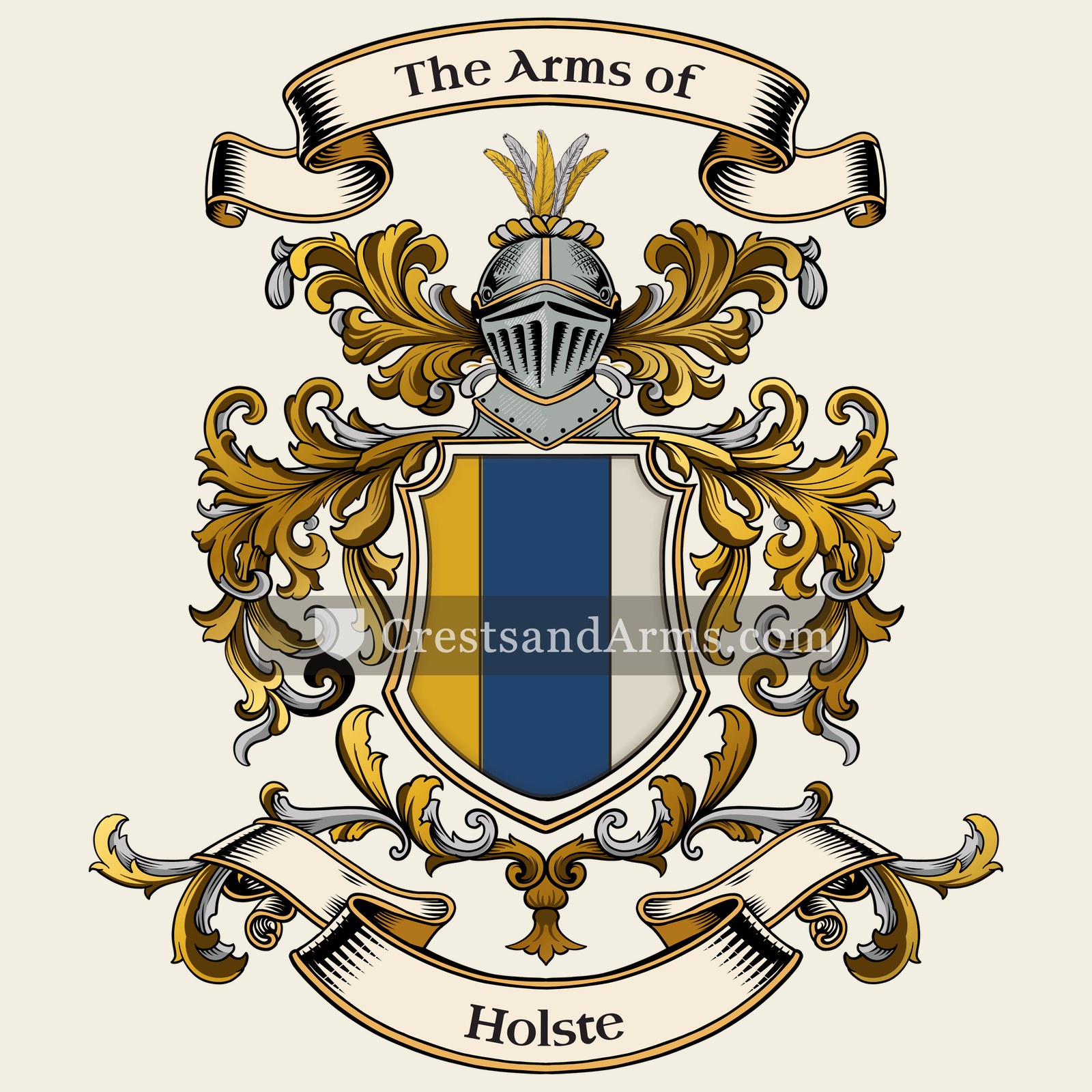 The Holste coat of arms
