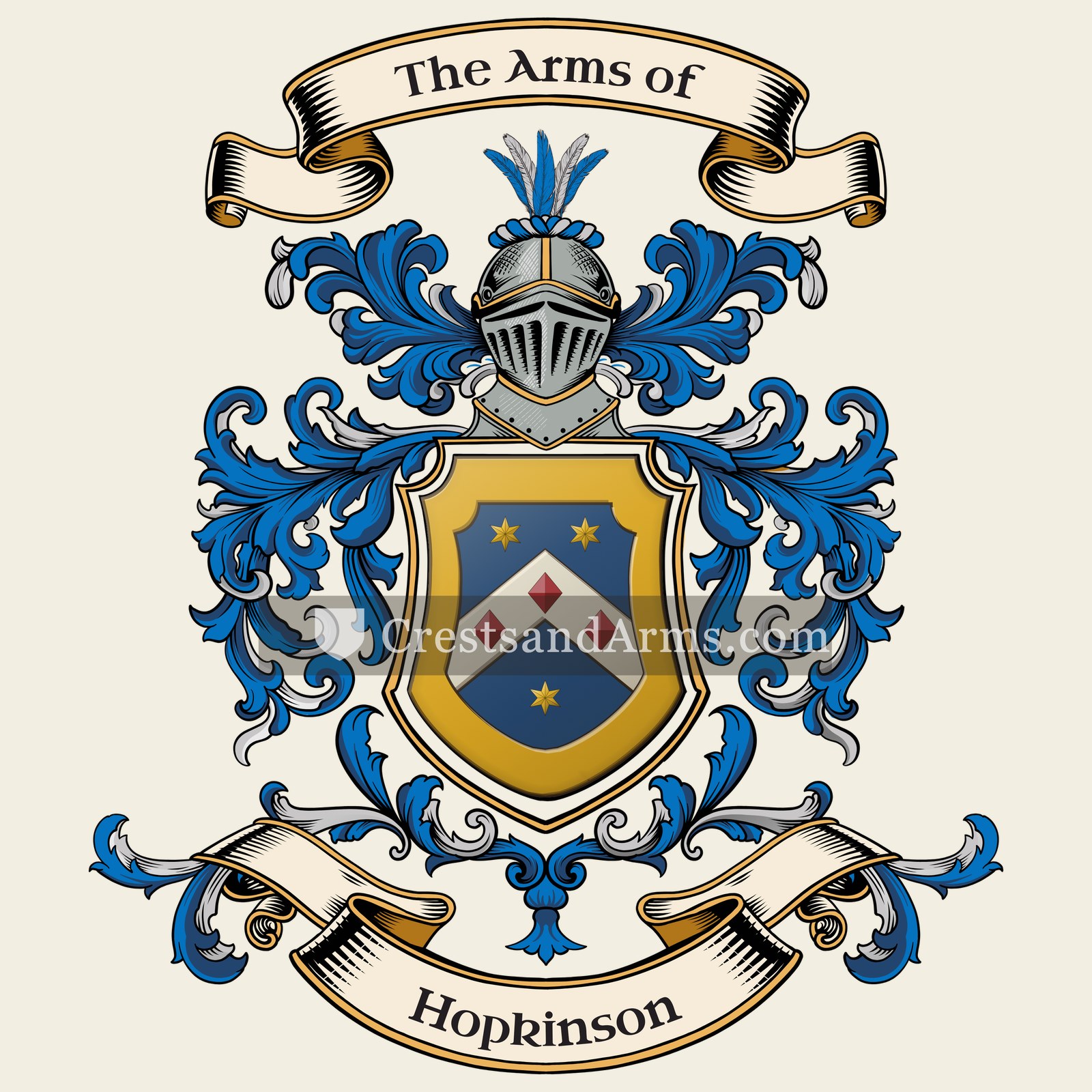 The Hopkinson coat of arms