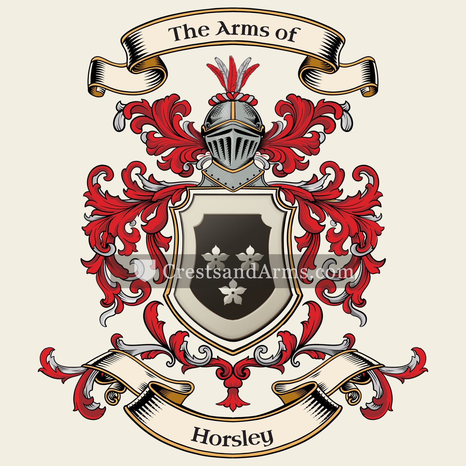The Horsley coat of arms