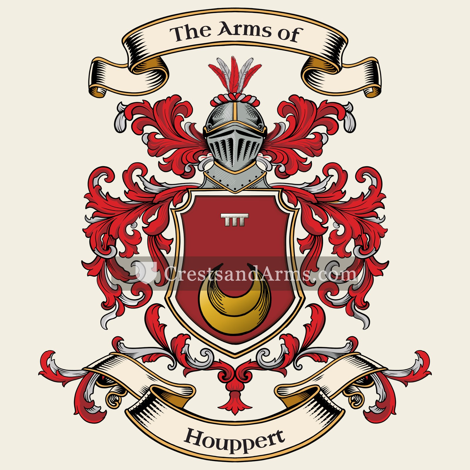 The Houppert coat of arms