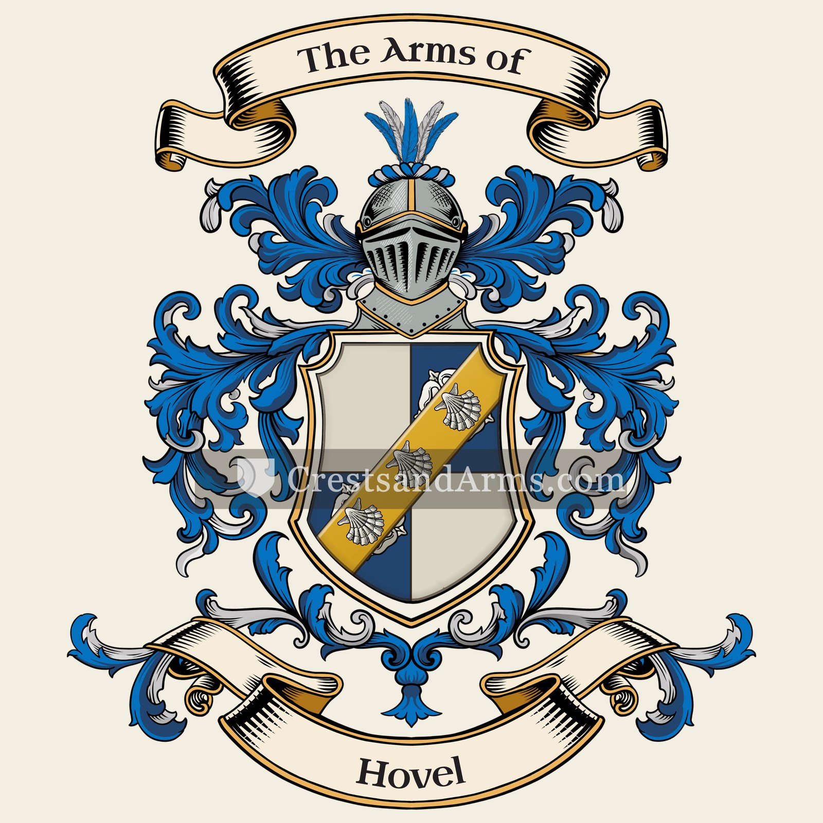 The Hovel coat of arms
