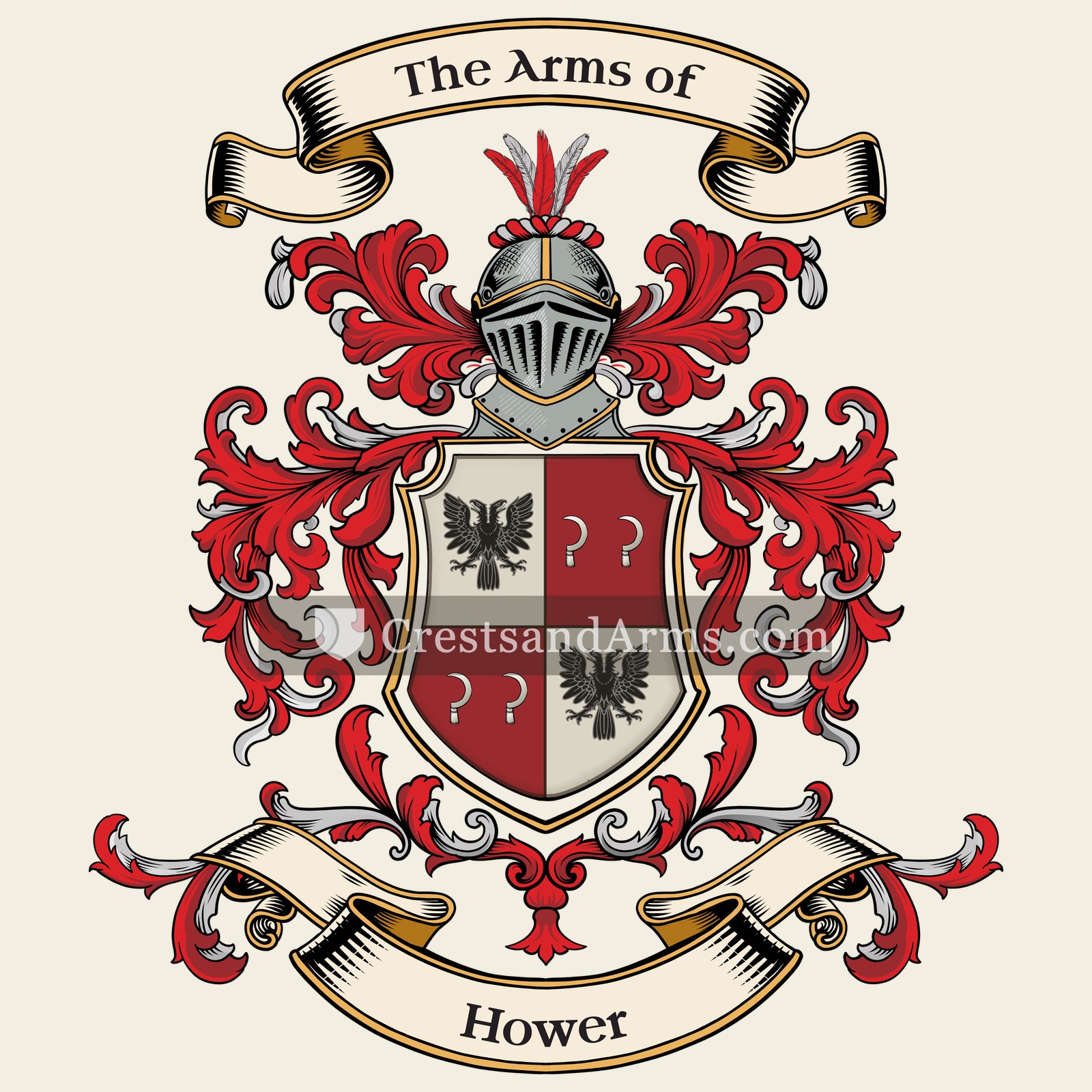 The Hower coat of arms