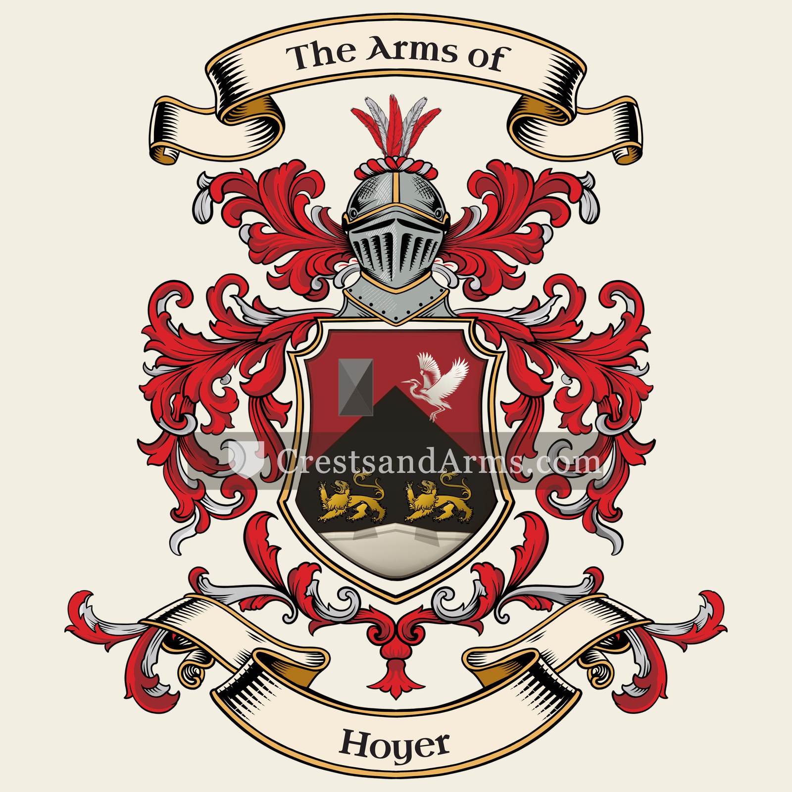 The Hoyer coat of arms