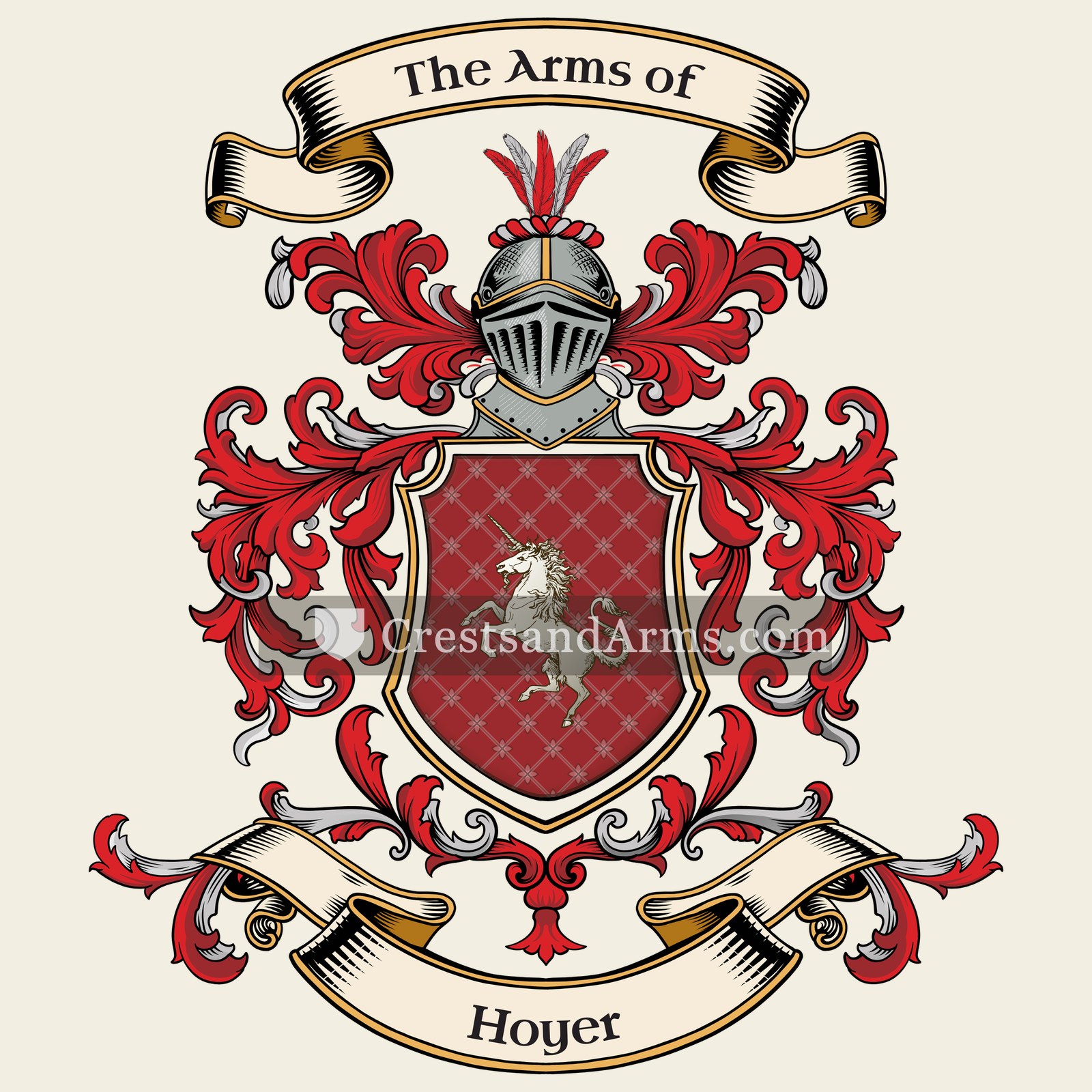 The Hoyer coat of arms