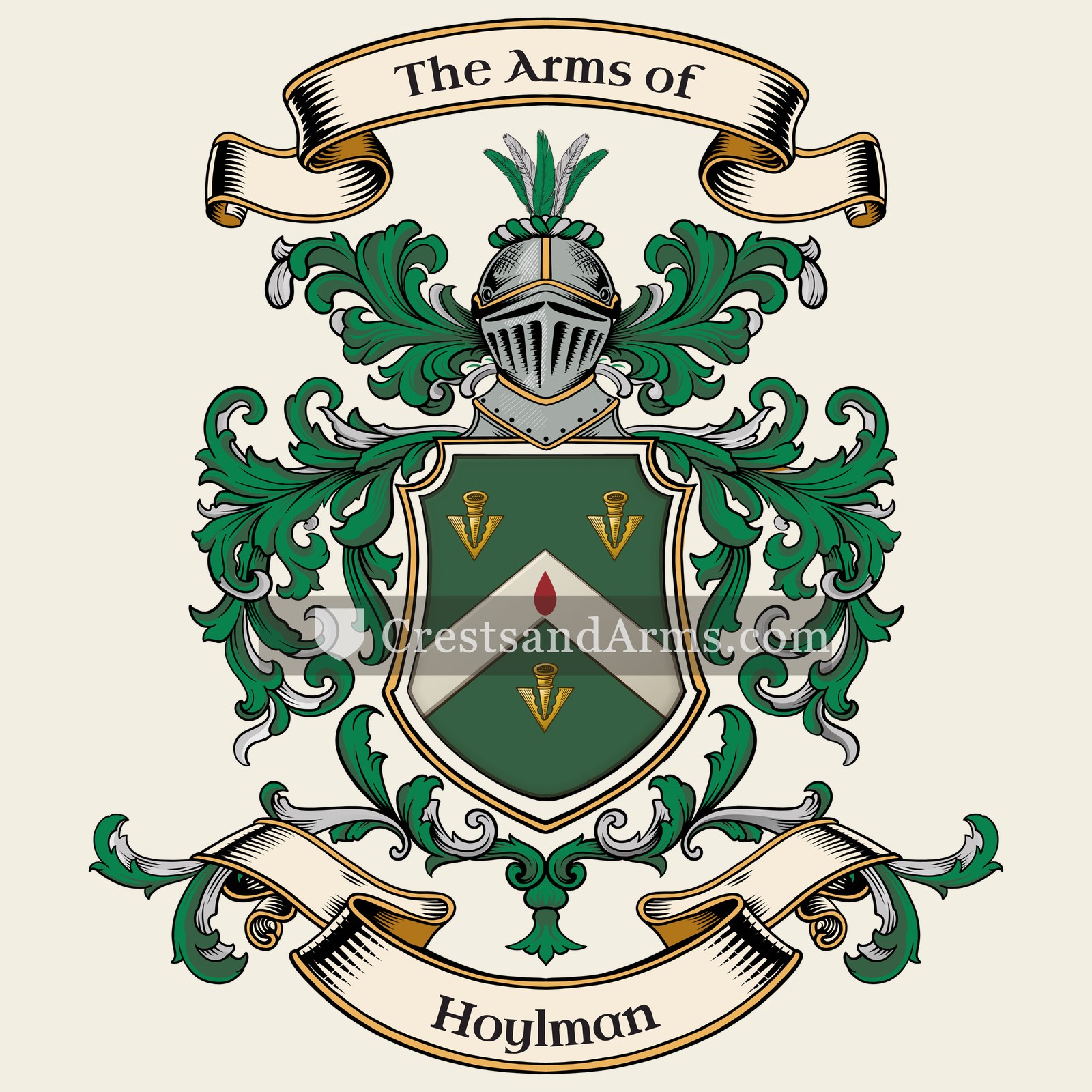The Hoylman coat of arms