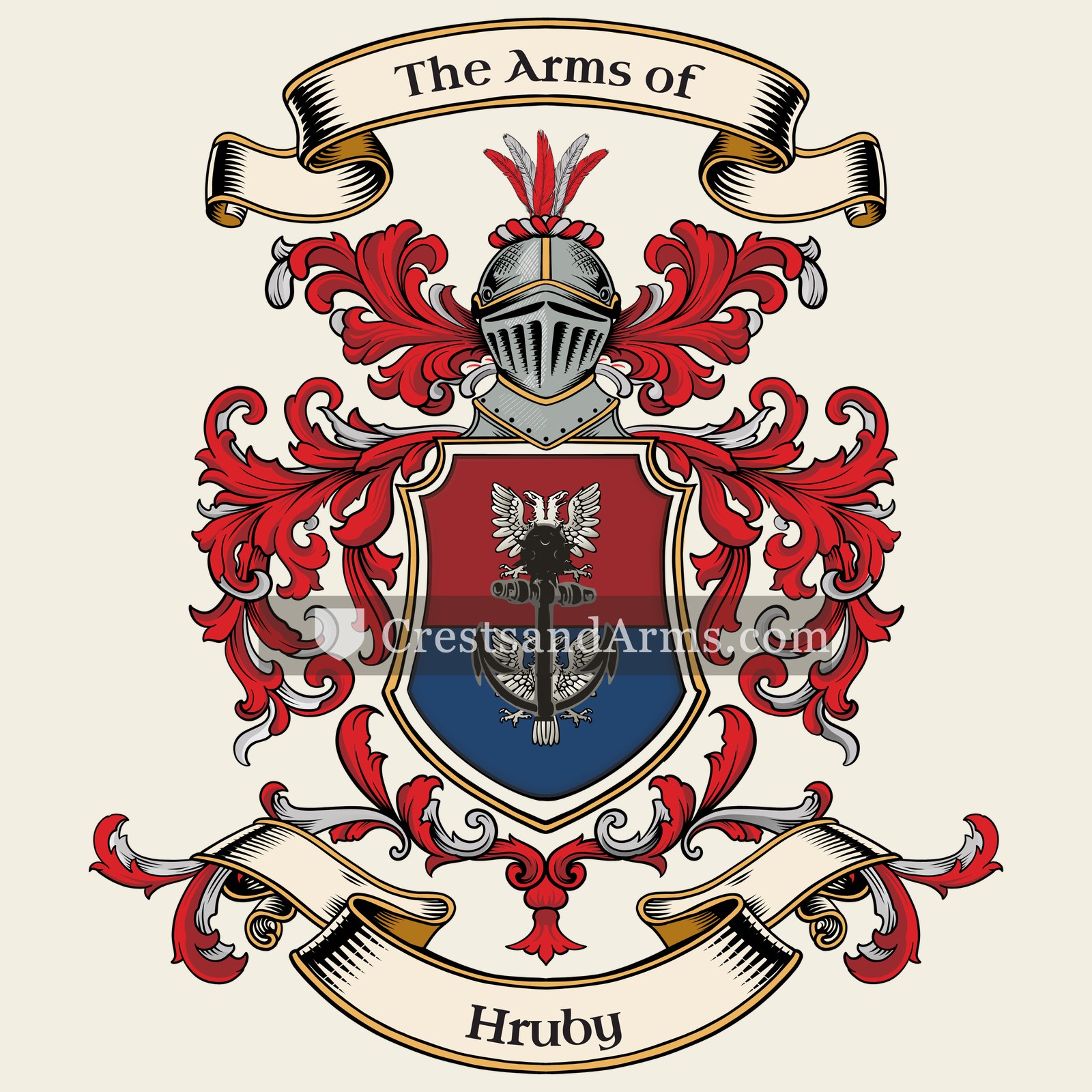 The Hruby coat of arms