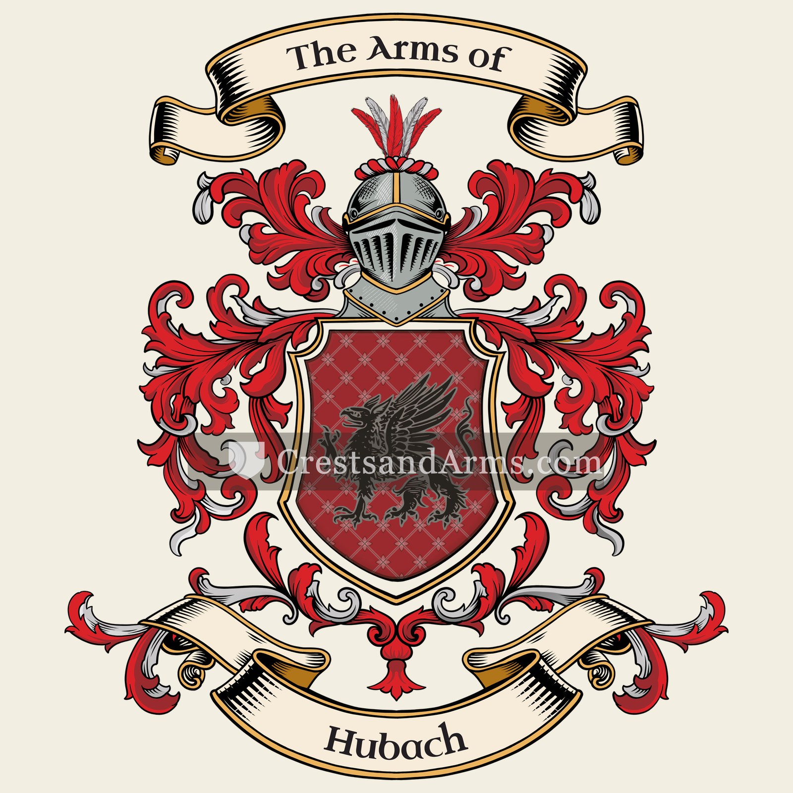 The Hubach coat of arms