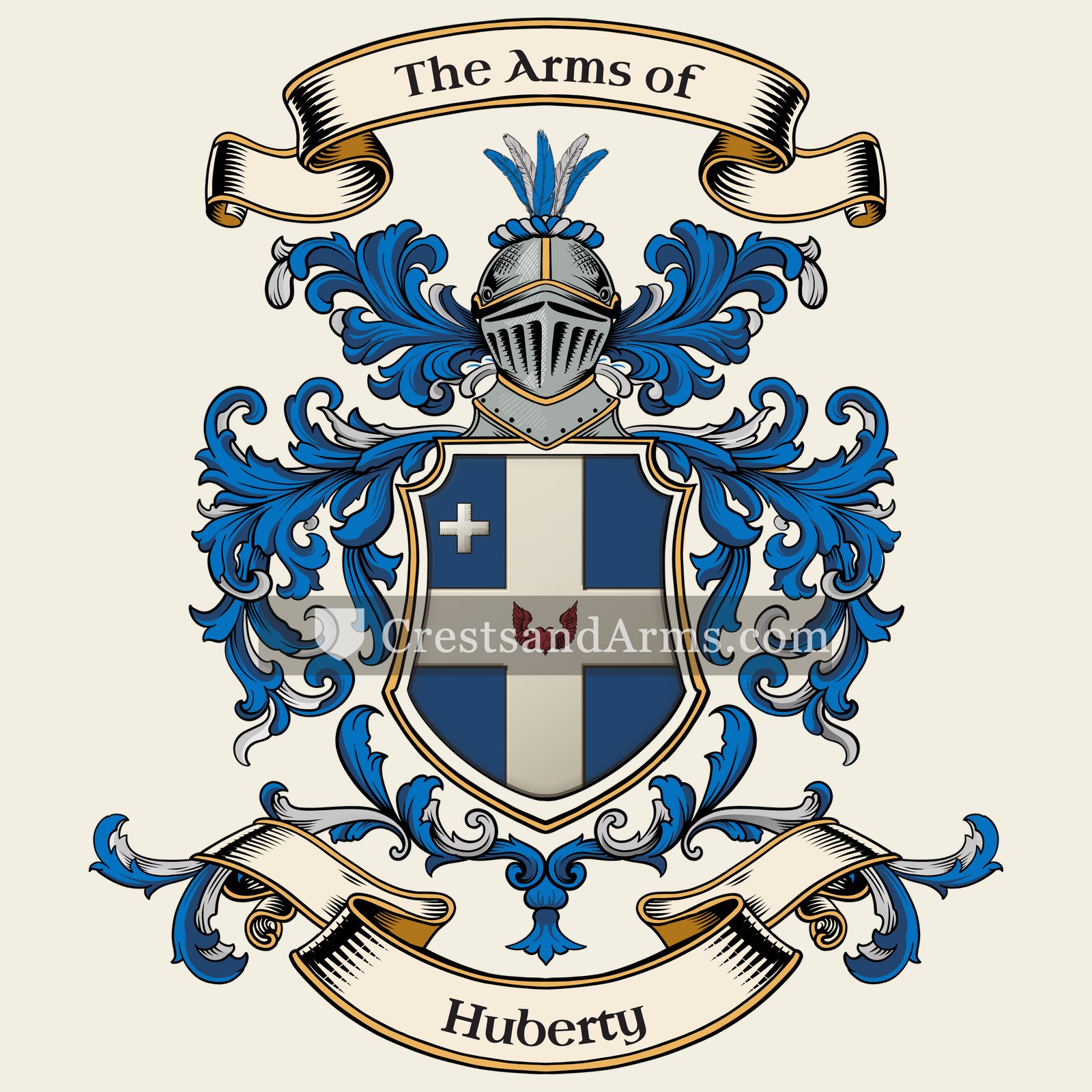 The Huberty coat of arms