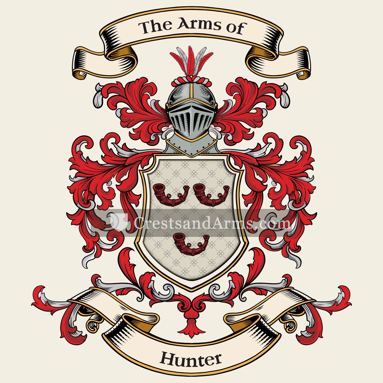 The Hunter coat of arms