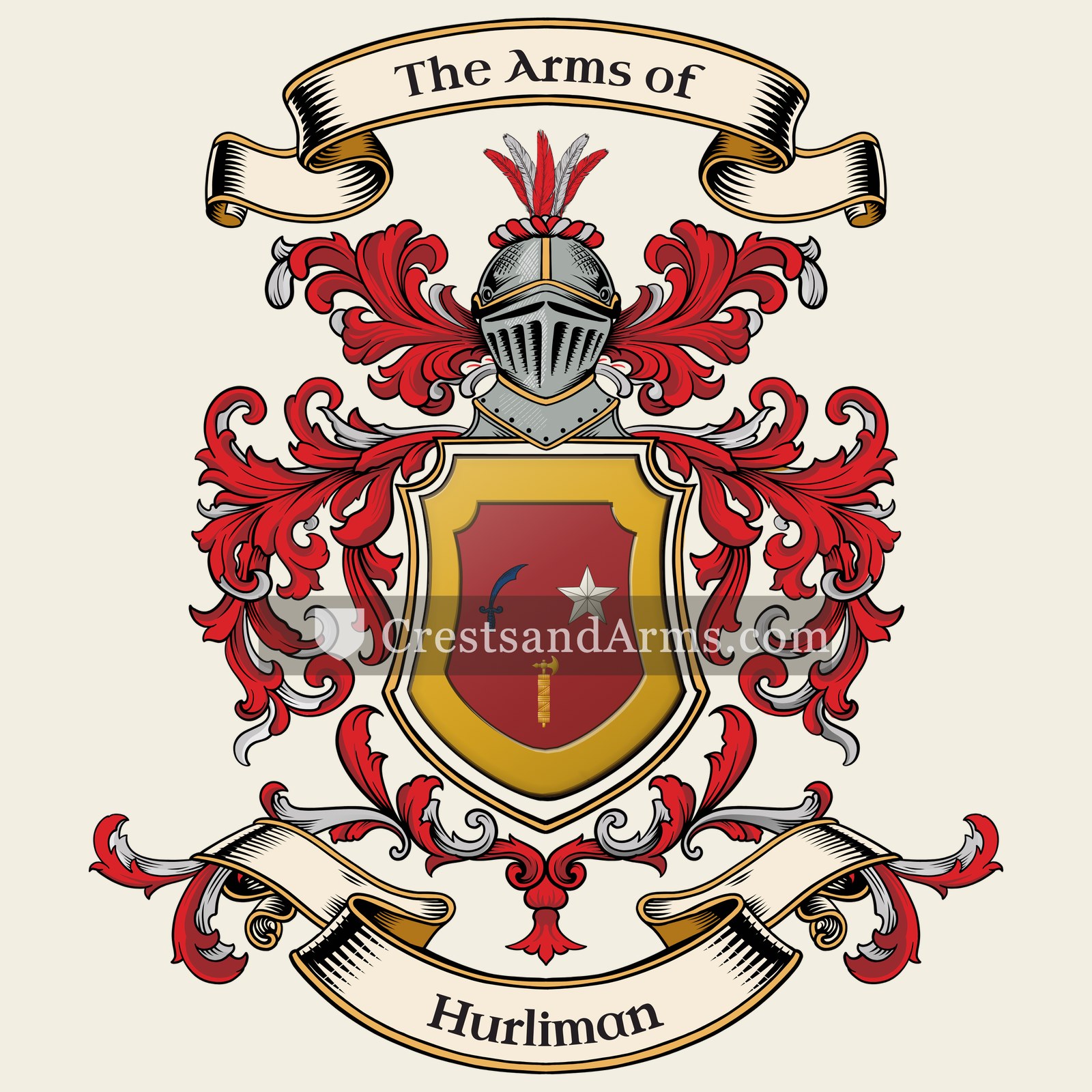 The Hurliman coat of arms