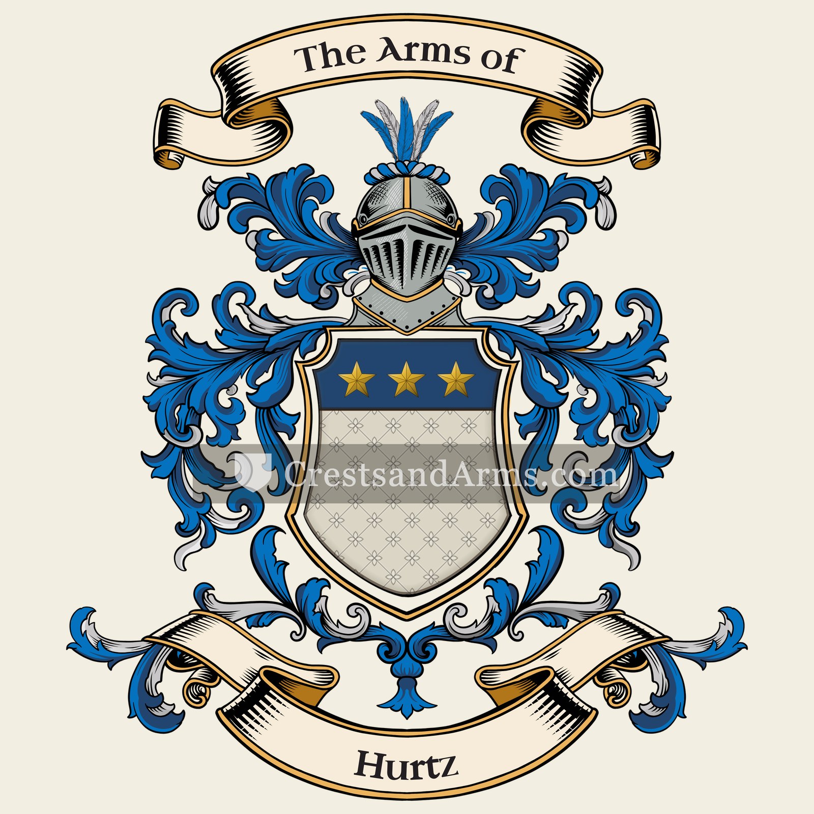 The Hurtz coat of arms