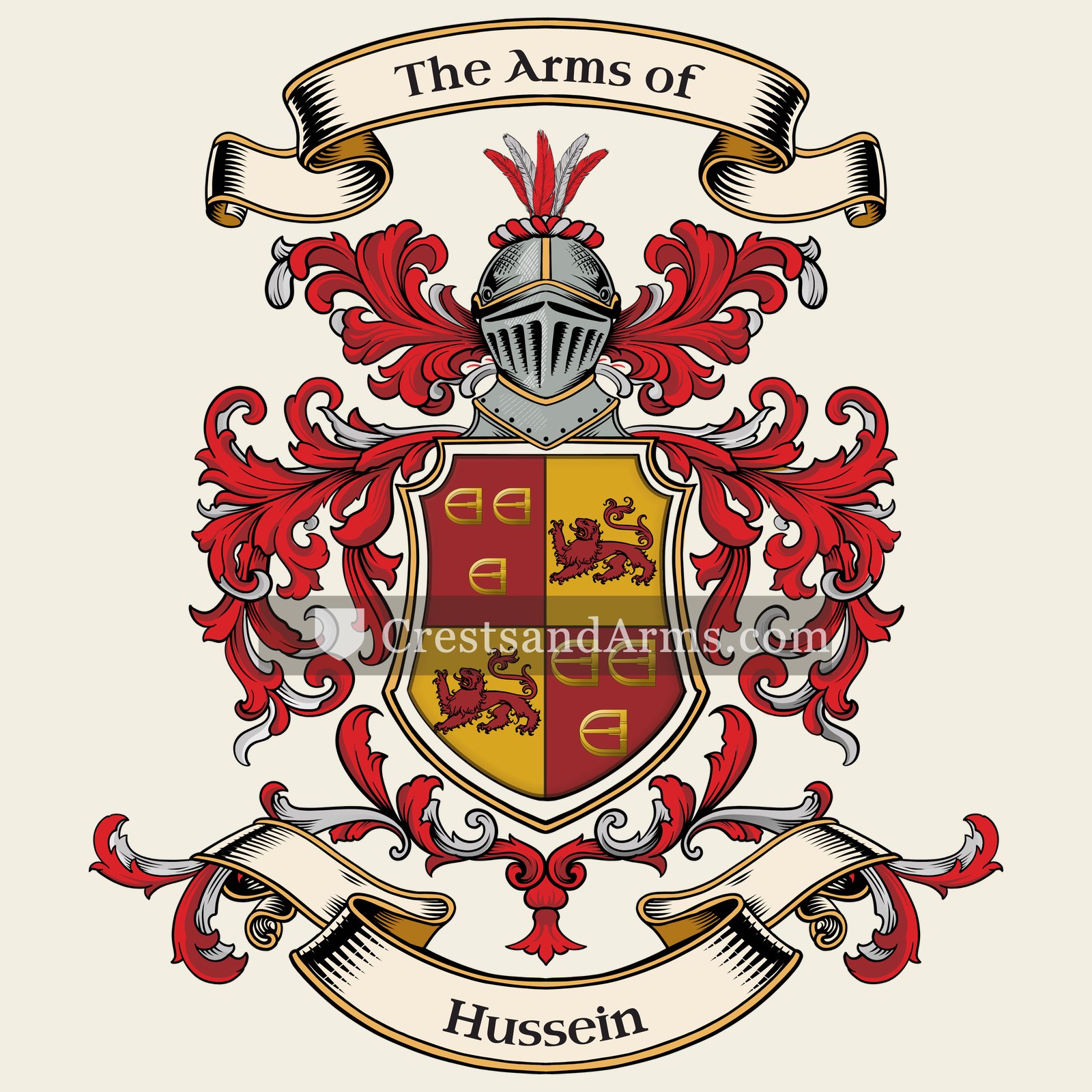 The Hussein coat of arms