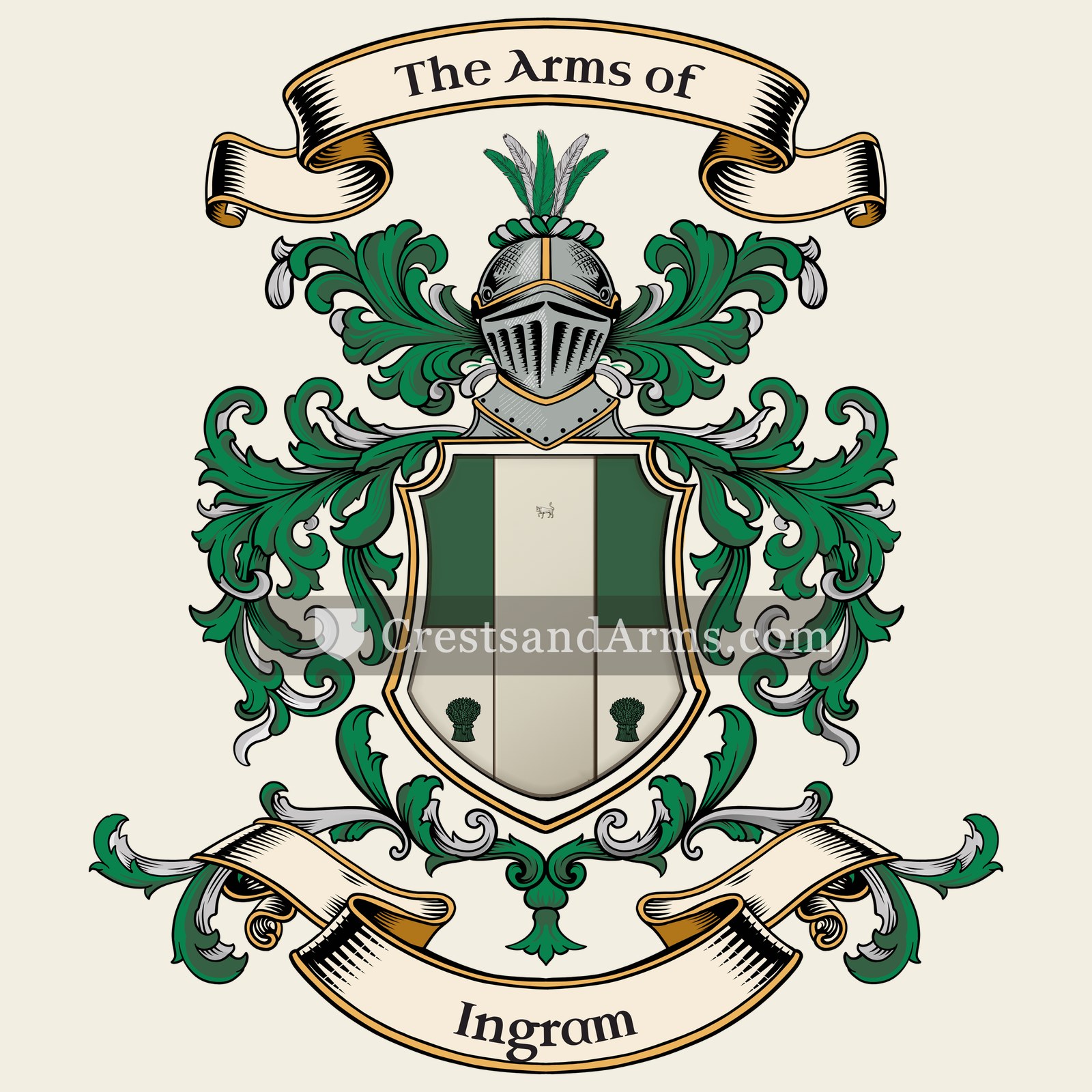 The Ingram coat of arms