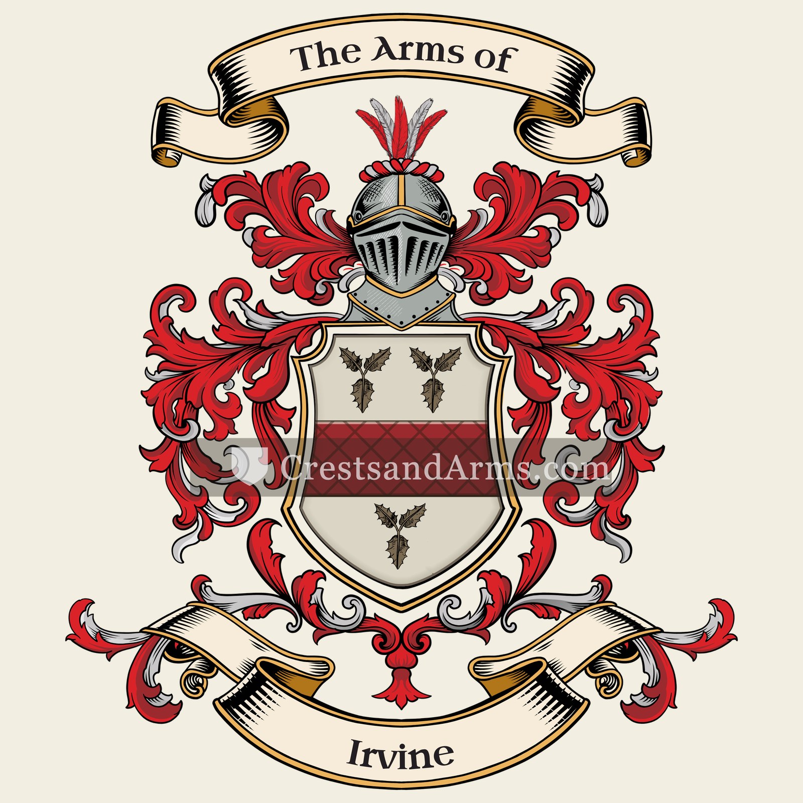 The Irvine coat of arms